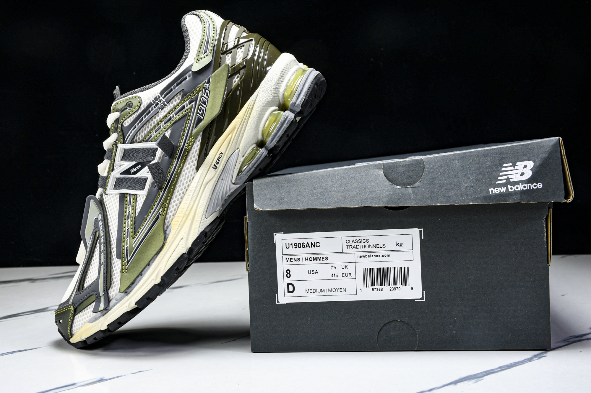 New Balance 1906系列复古老爹风休闲运动慢跑鞋 U1906ANC #YZ010#鞋款灵感源