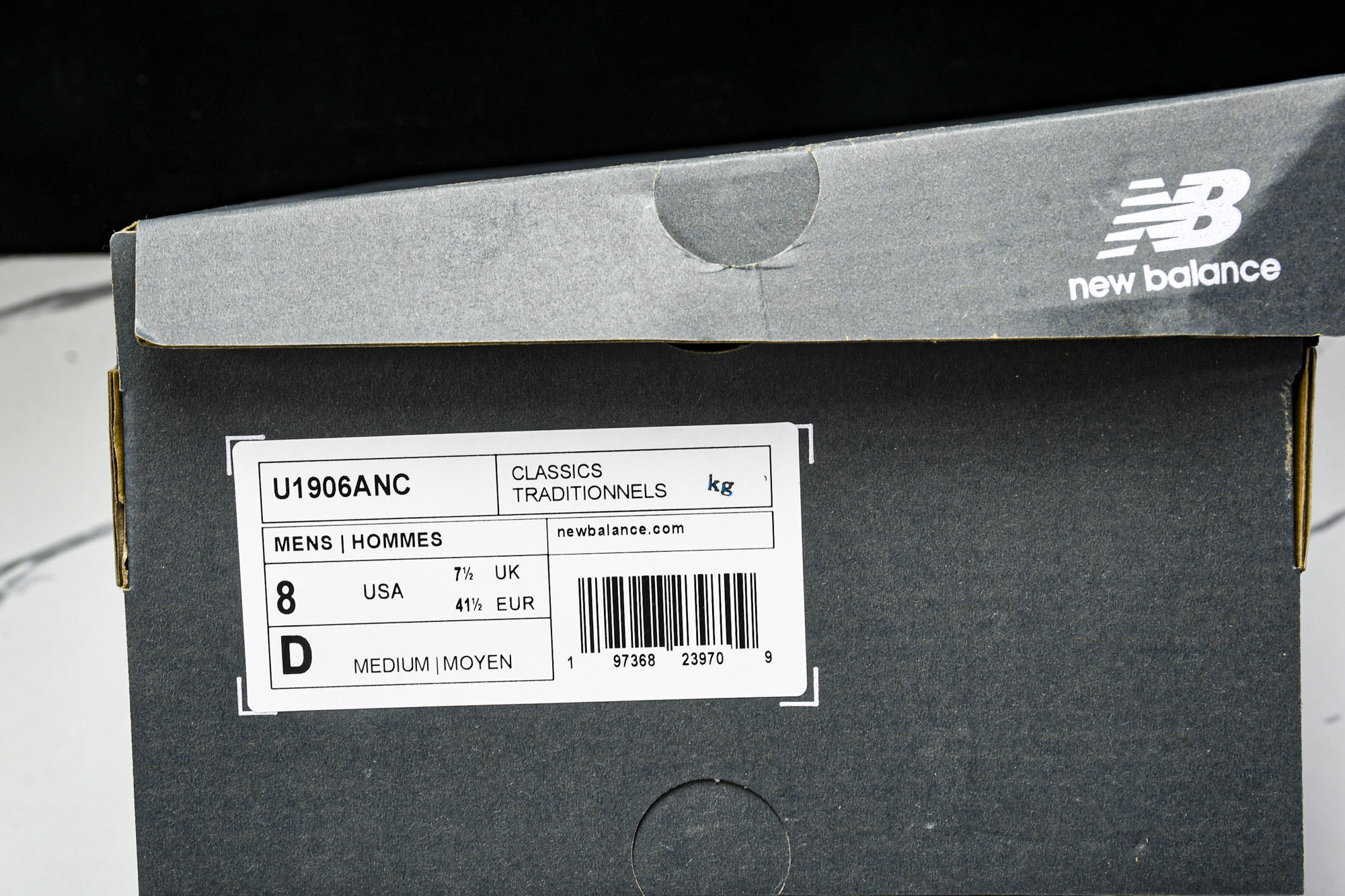 New Balance 1906系列复古老爹风休闲运动慢跑鞋 U1906ANC #YZ010#鞋款灵感源