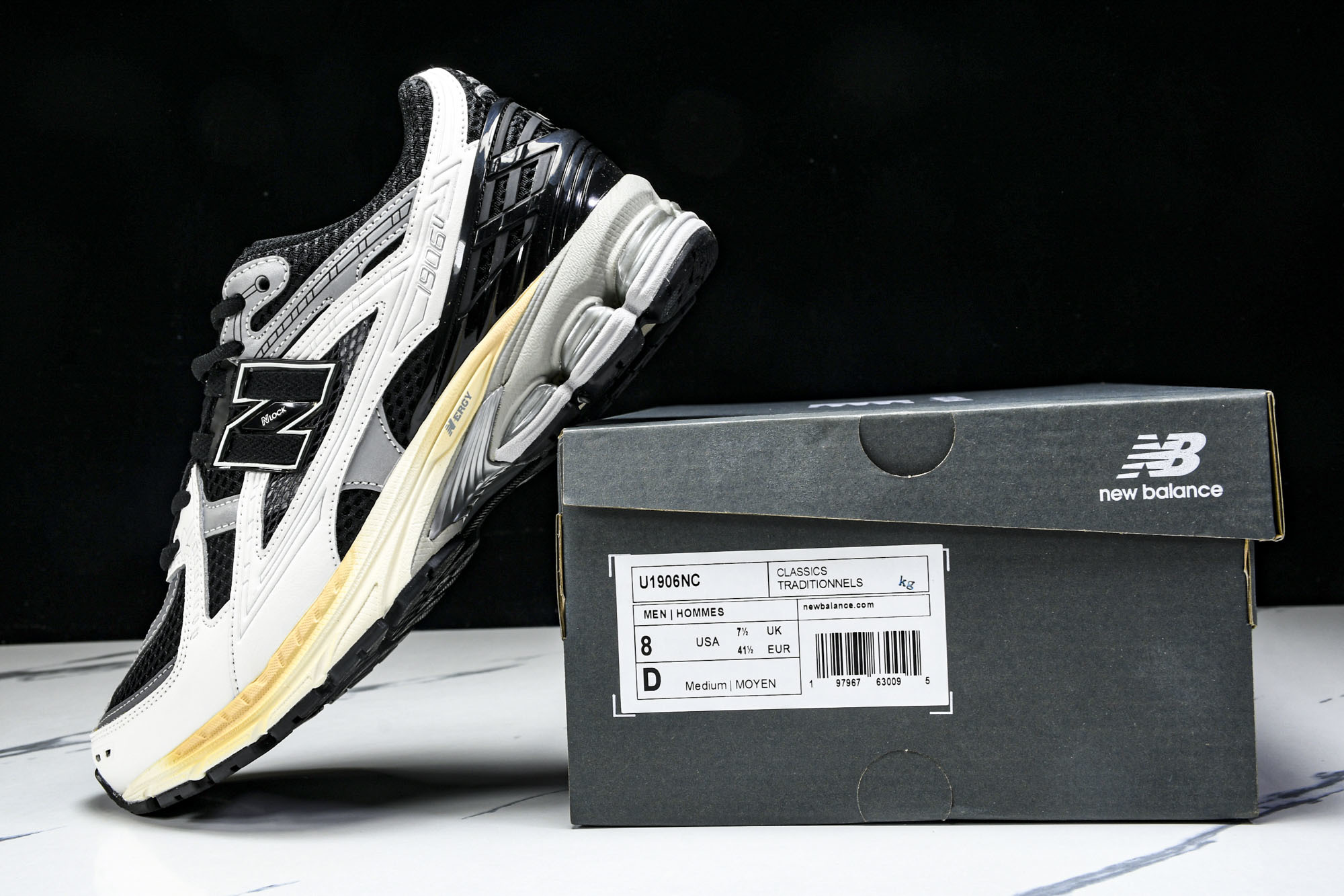 New Balance 1906系列复古老爹风休闲运动慢跑鞋 U1906NC #YZ010#鞋款灵感源自