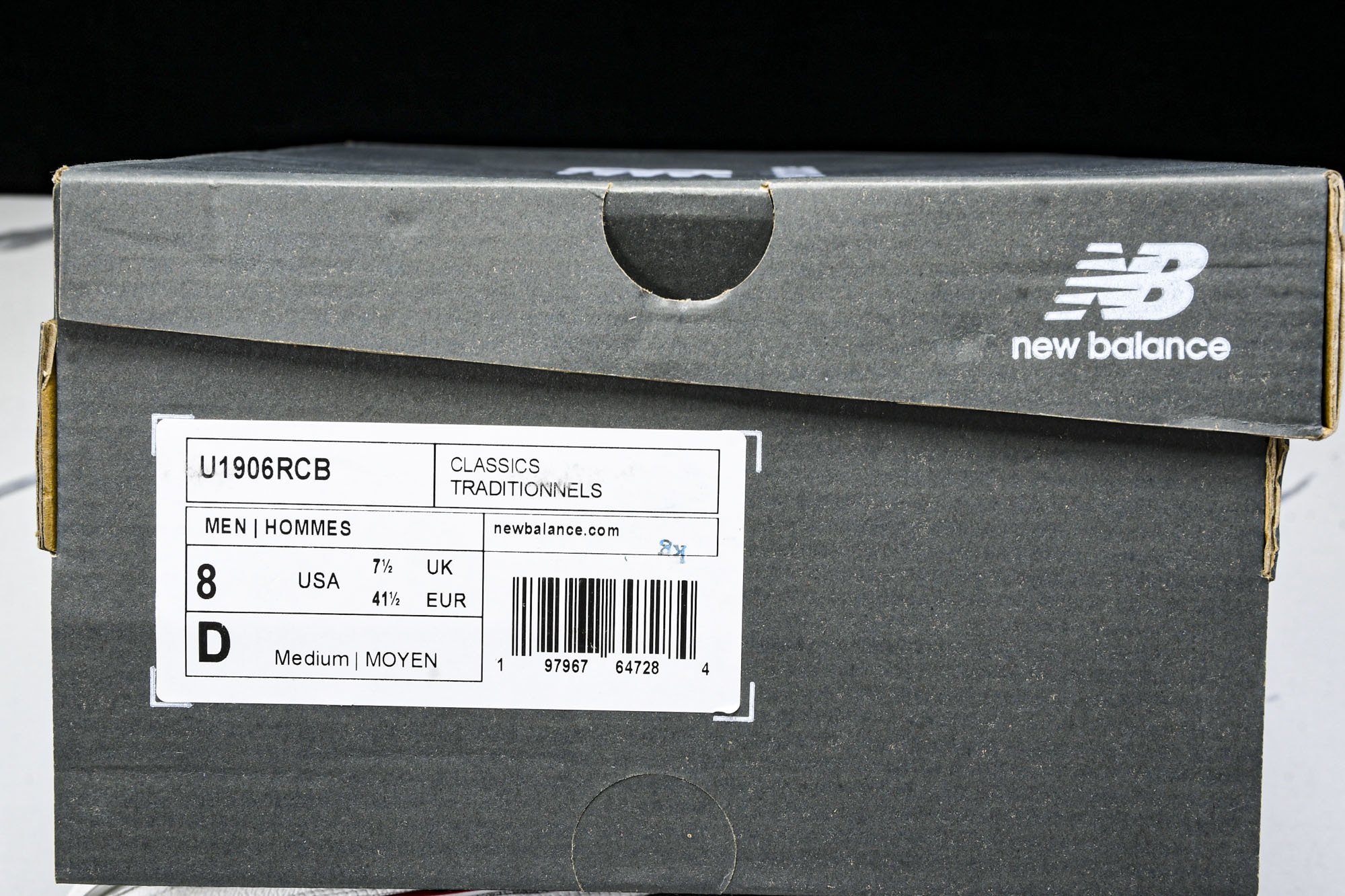 New Balance 1906系列复古老爹风休闲运动慢跑鞋 U1906RCB #YZ010#鞋款灵感源