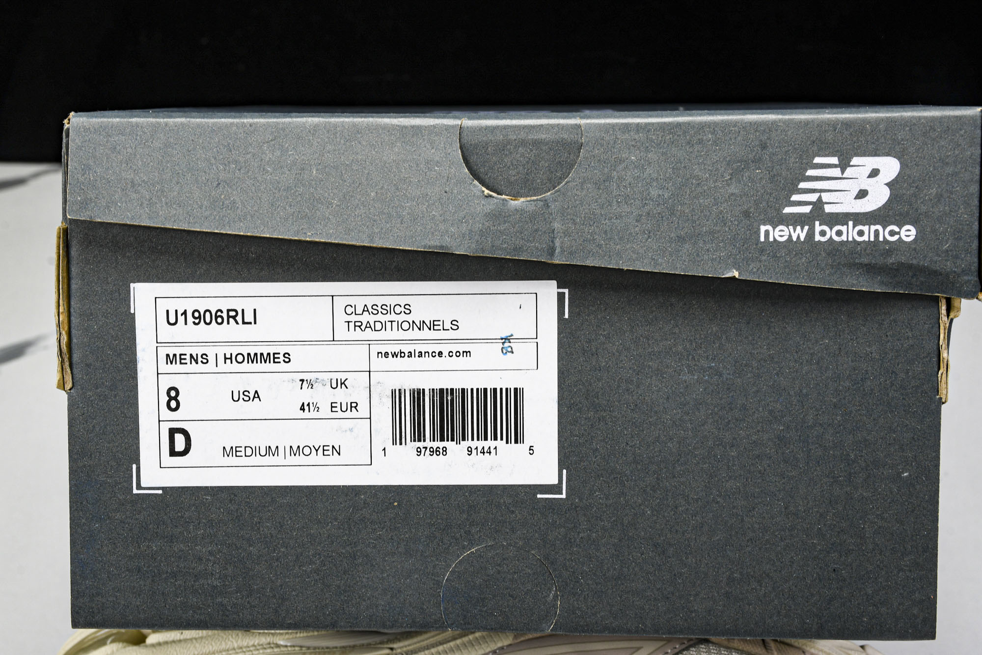 New Balance 1906系列复古老爹风休闲运动慢跑鞋 U1906RLI #YZ01036 36.