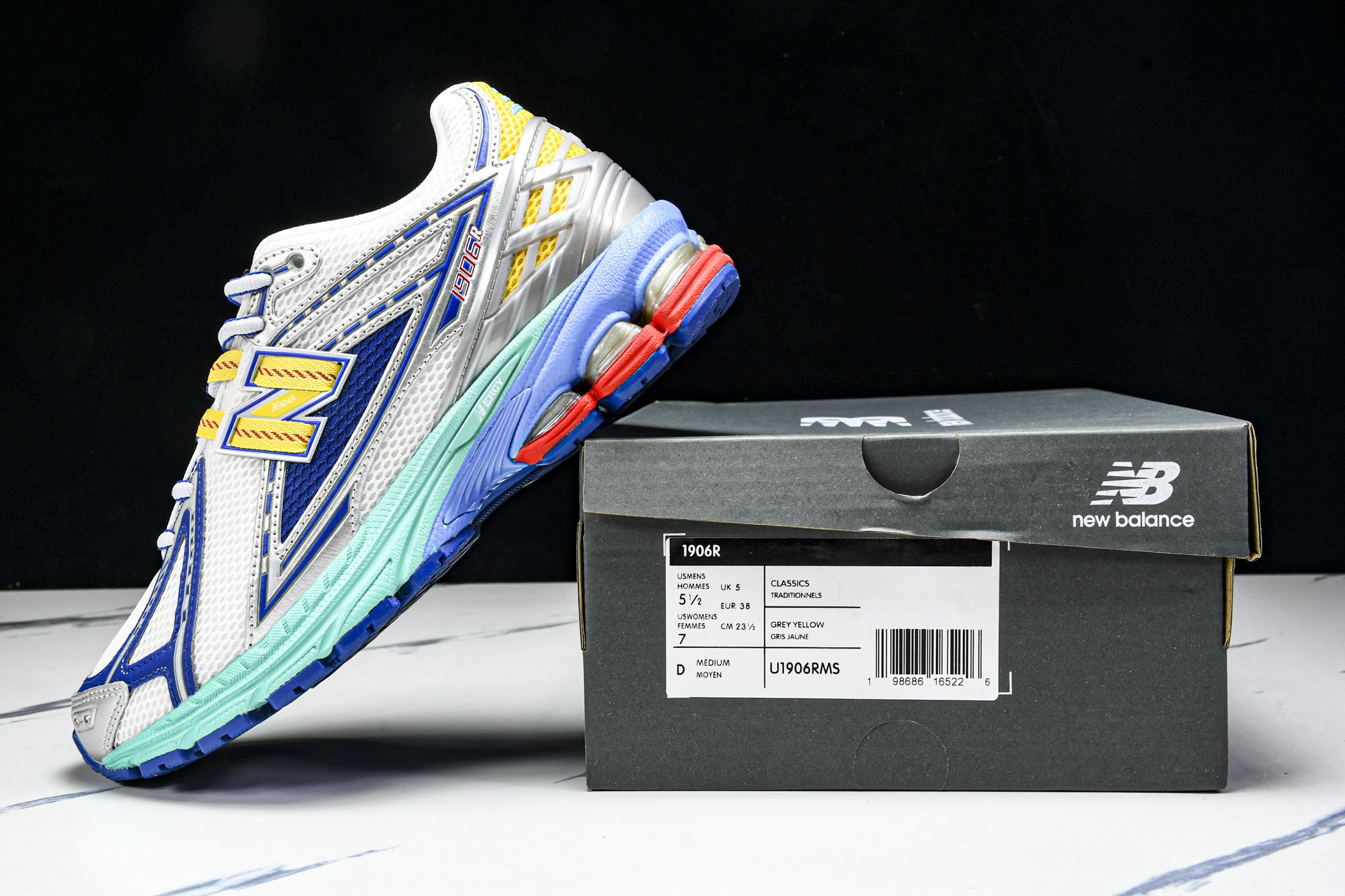 New Balance 1906系列复古老爹风休闲运动慢跑鞋 U1906RMS #YZ010#鞋款灵感源