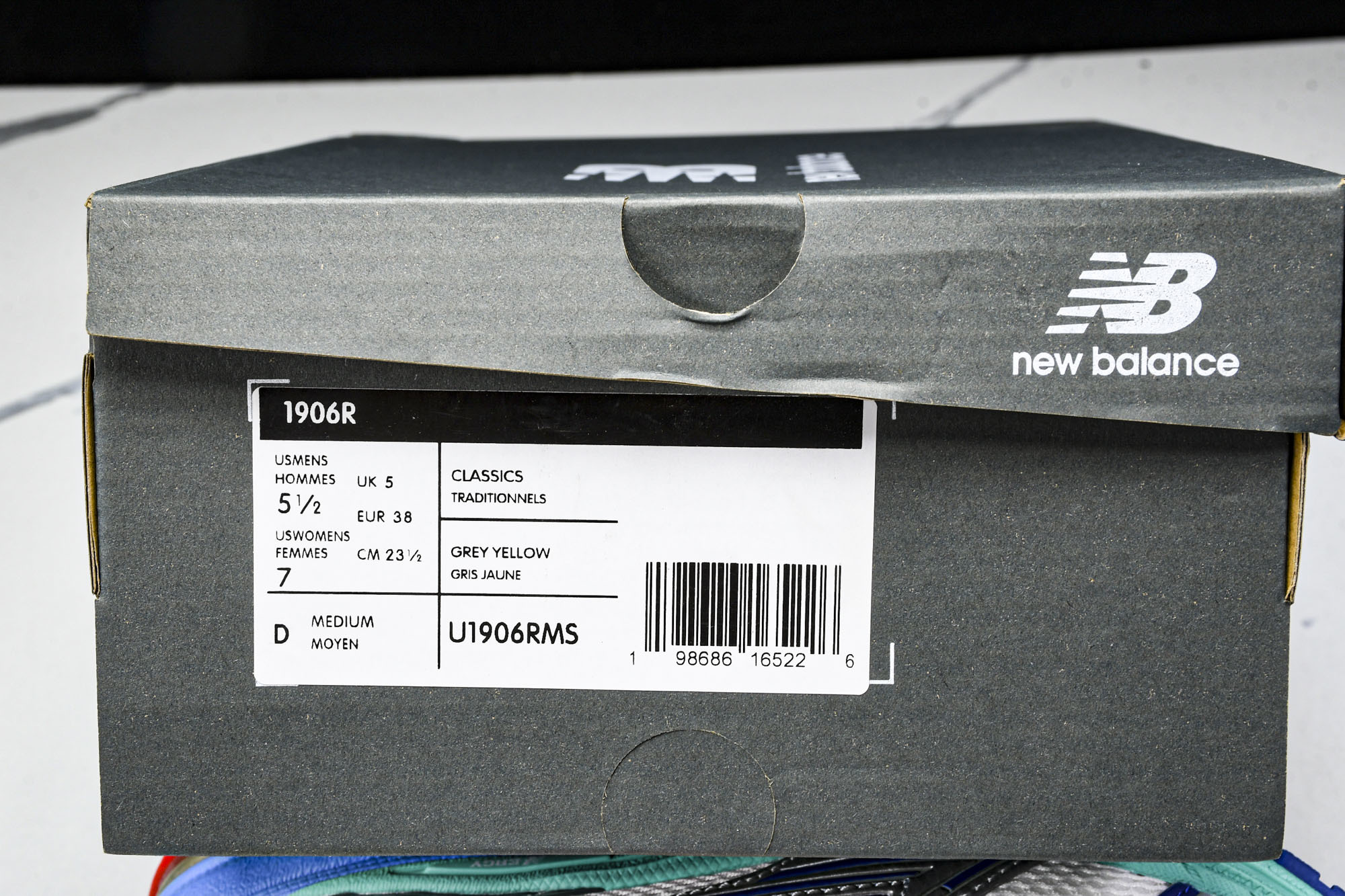 New Balance 1906系列复古老爹风休闲运动慢跑鞋 U1906RMS #YZ010#鞋款灵感源