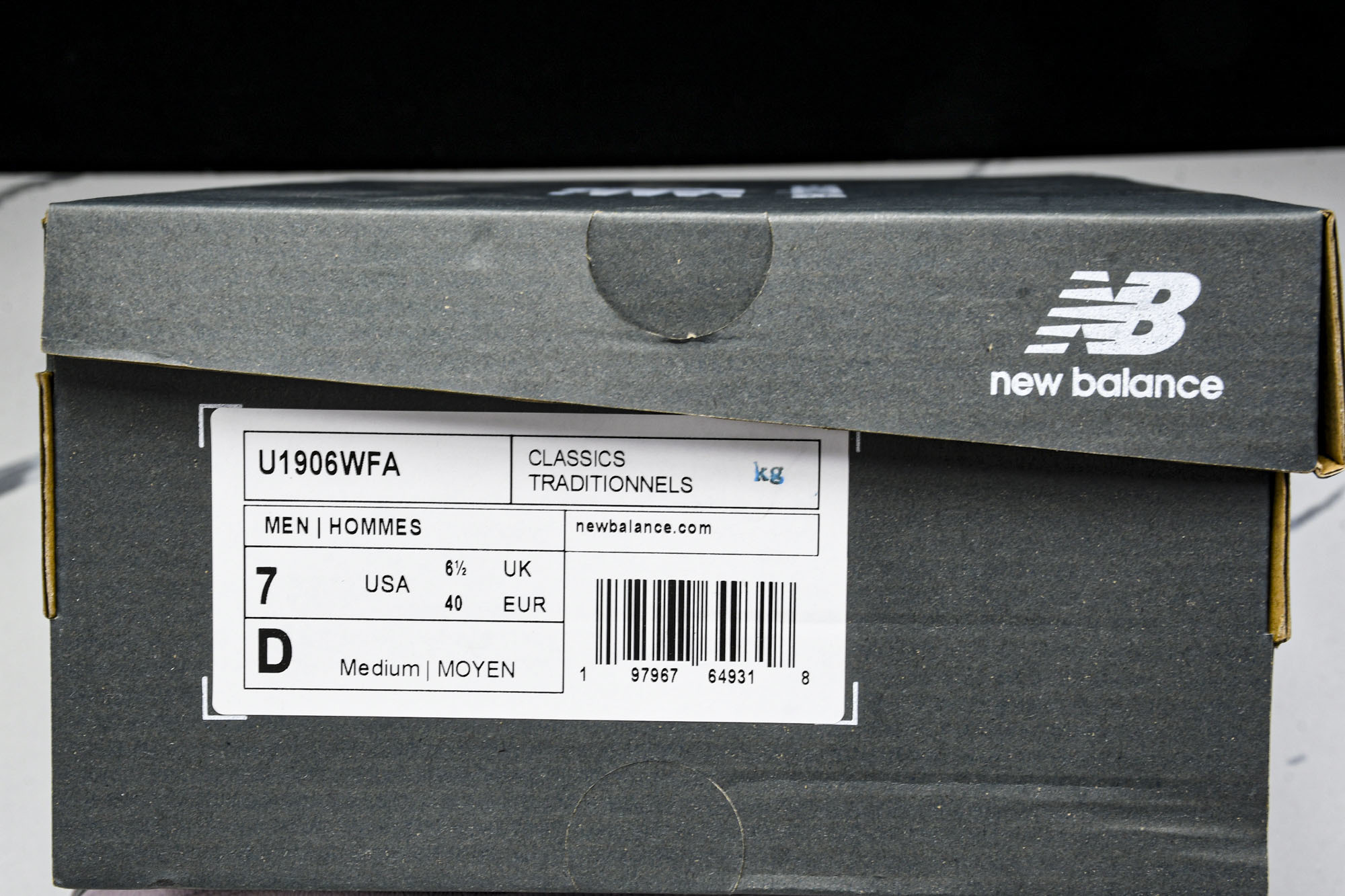 New Balance 1906系列复古老爹风休闲运动慢跑鞋 U1906WFA #YZ010#鞋款灵感源
