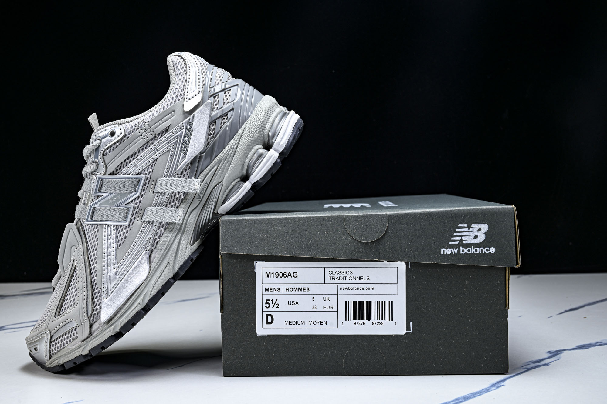 New Balance 1906系列复古老爹风休闲运动慢跑鞋M1906AG #YZ010#鞋款灵感源自设