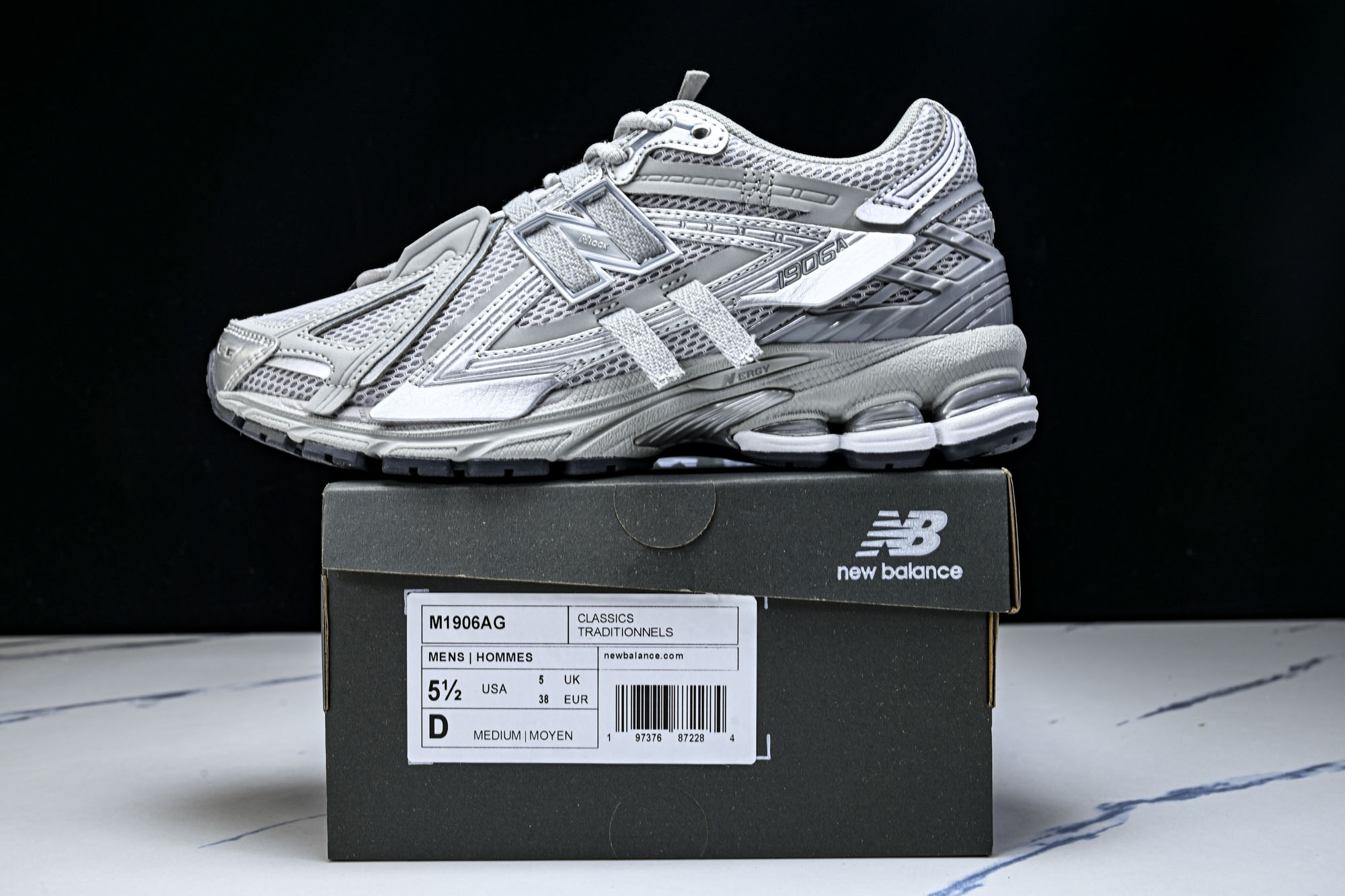 New Balance 1906系列复古老爹风休闲运动慢跑鞋M1906AG #YZ010#鞋款灵感源自设