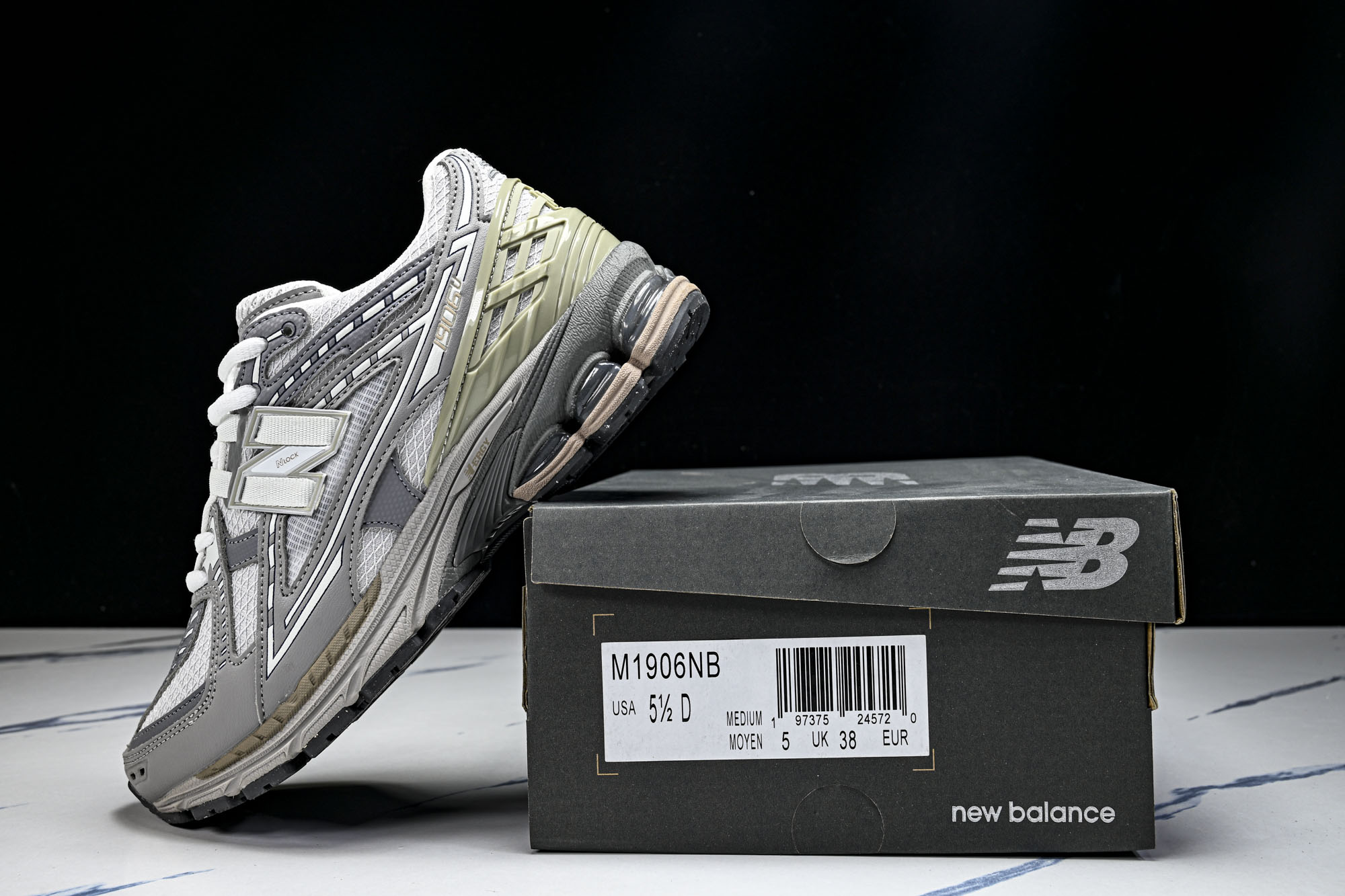 New Balance 1906系列复古老爹风休闲运动慢跑鞋M1906NB #YZ010#鞋款灵感源自设