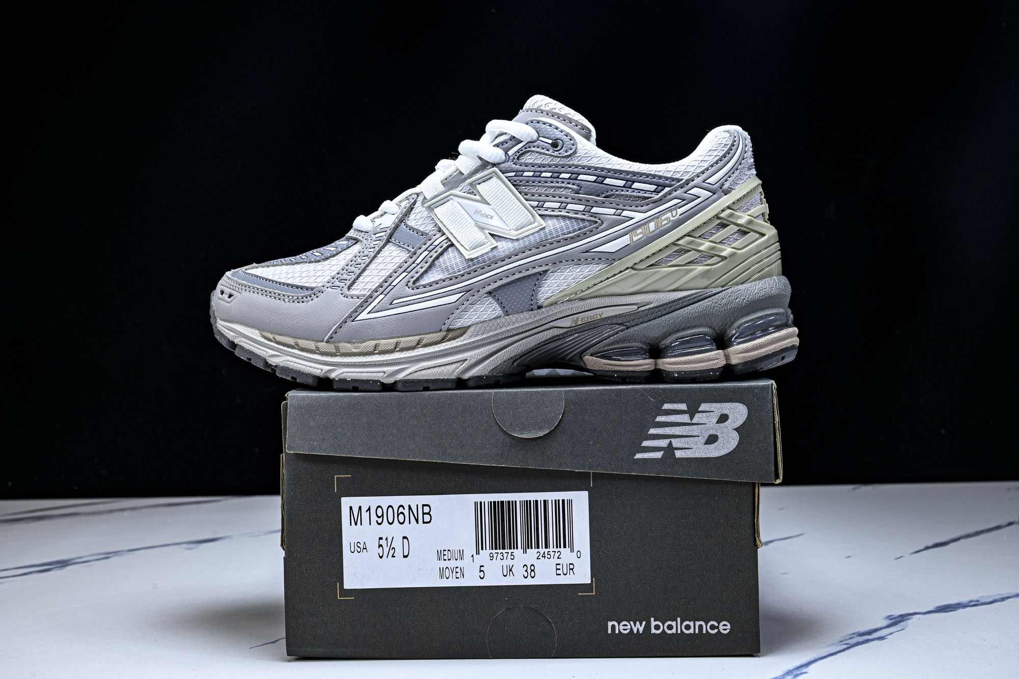 New Balance 1906系列复古老爹风休闲运动慢跑鞋M1906NB #YZ010#鞋款灵感源自设