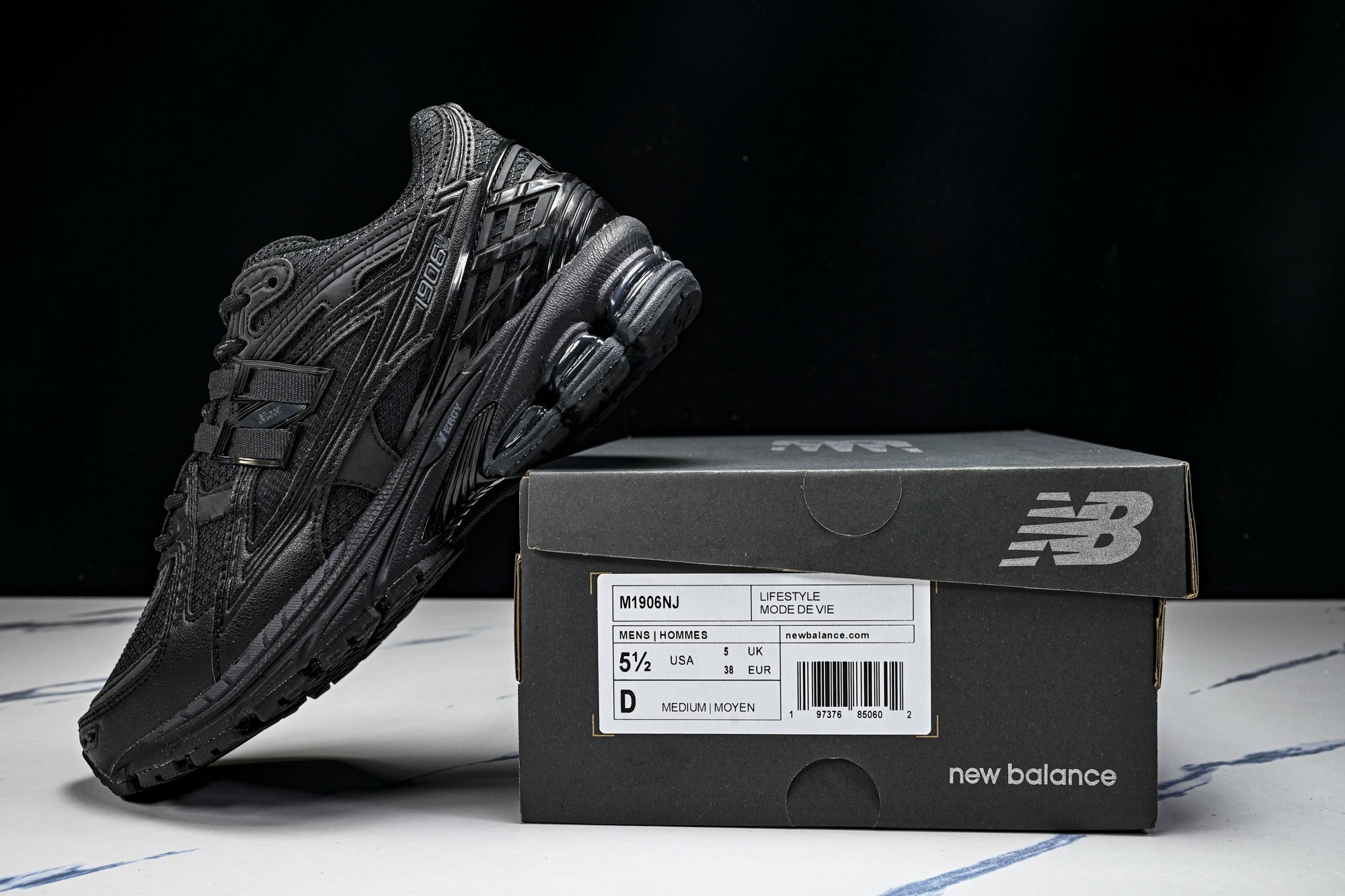 New Balance 1906系列复古老爹风休闲运动慢跑鞋M1906NJ #YZ010#鞋款灵感源自设
