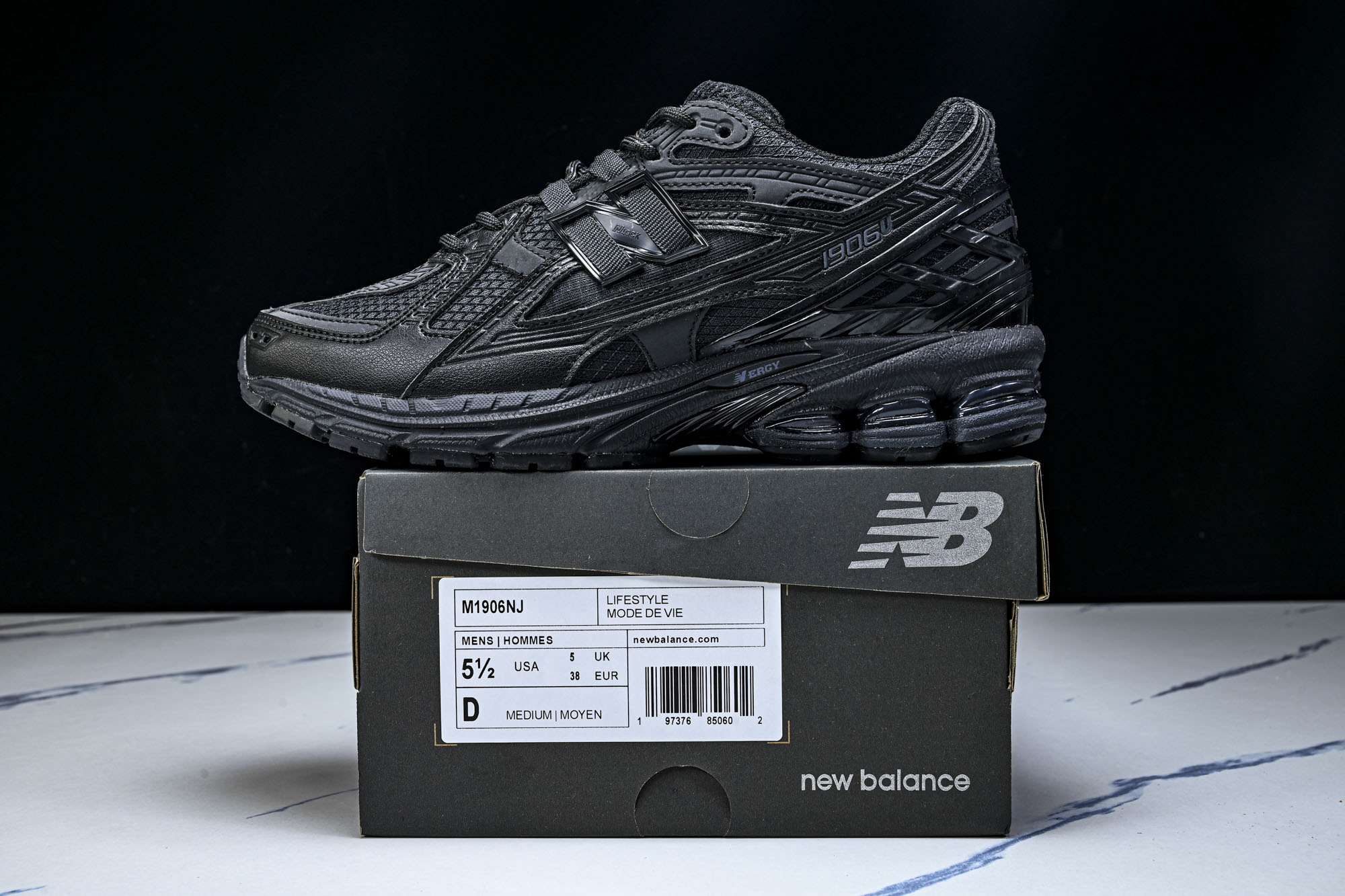 New Balance 1906系列复古老爹风休闲运动慢跑鞋M1906NJ #YZ010#鞋款灵感源自设