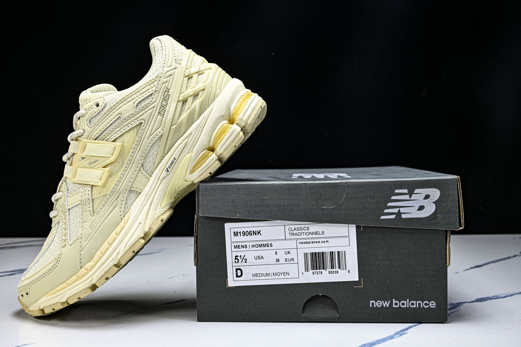 New Balance 1906系列复古老爹风休闲运动慢跑鞋M1906NK #YZ010#鞋款灵感源自设