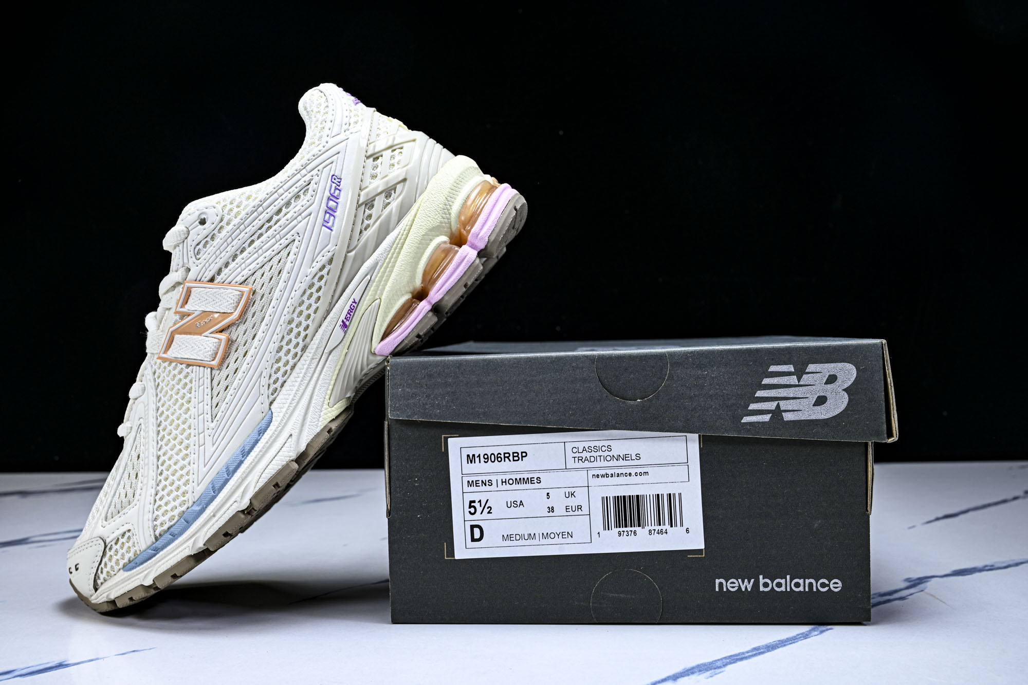 New Balance 1906系列复古老爹风休闲运动慢跑鞋M1906RBP #YZ010#鞋款灵感源自