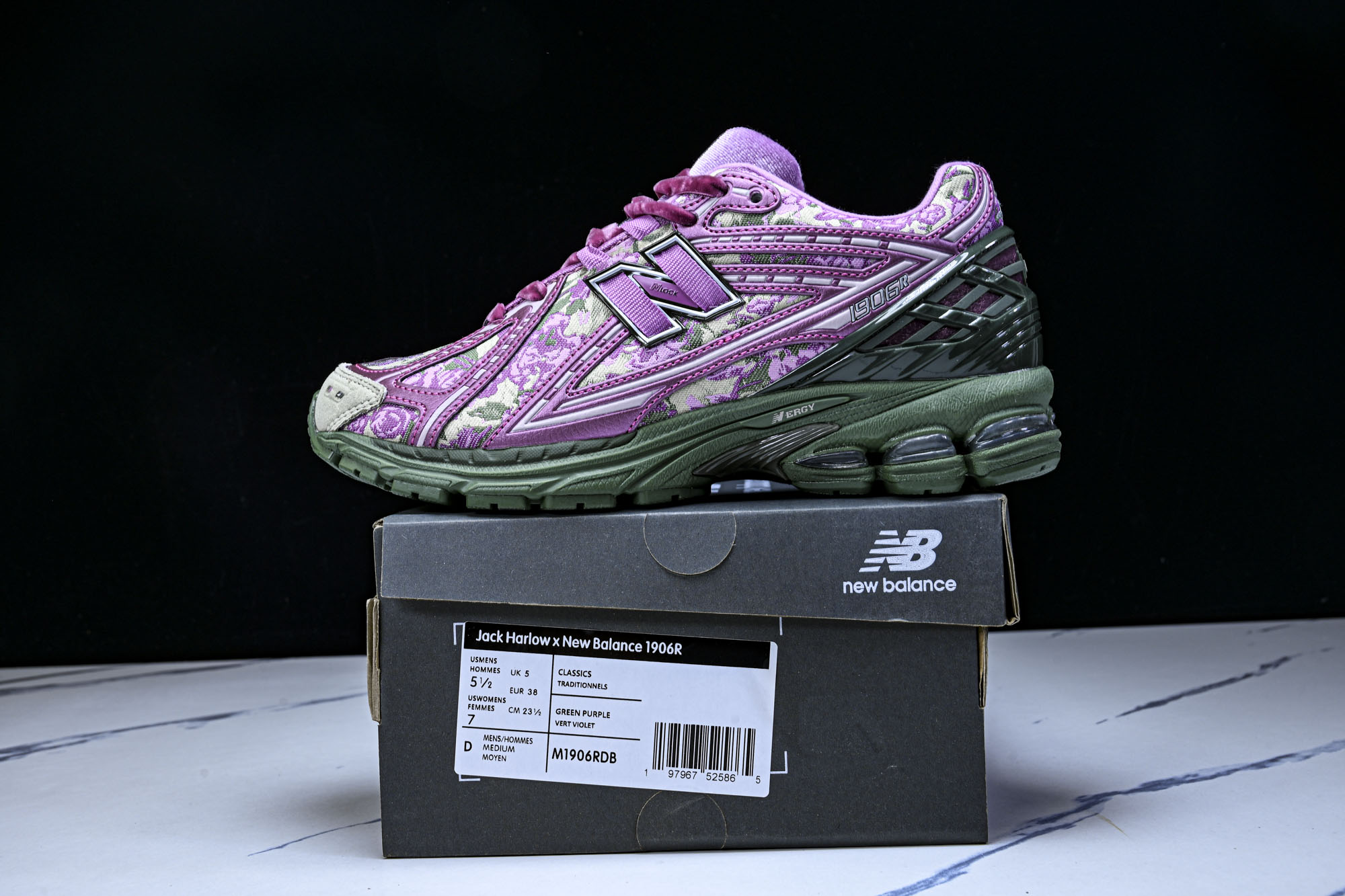 New Balance 1906系列复古老爹风休闲运动慢跑鞋M1906RDB #YZ010#鞋款灵感源自