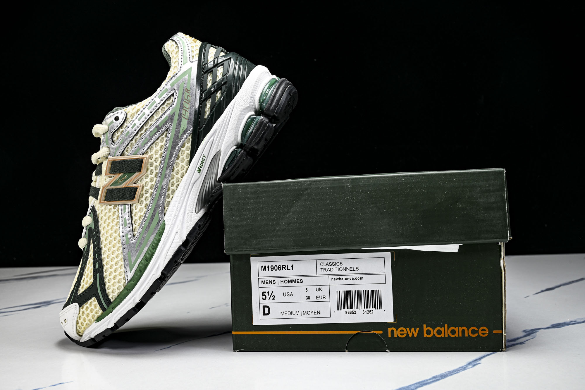 New Balance 1906系列复古老爹风休闲运动慢跑鞋M1906RL1 #YZ010#鞋款灵感源自