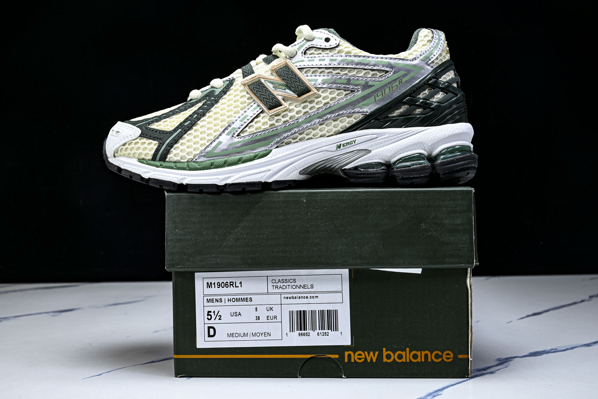 New Balance 1906系列复古老爹风休闲运动慢跑鞋M1906RL1 #YZ010#鞋款灵感源自