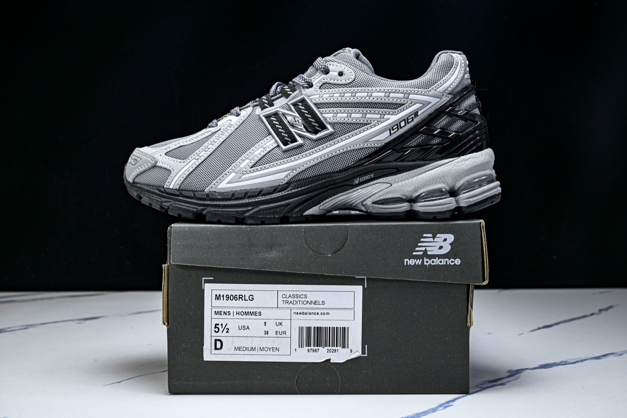 New Balance 1906系列复古老爹风休闲运动慢跑鞋M1906RLG #YZ010#鞋款灵感源自