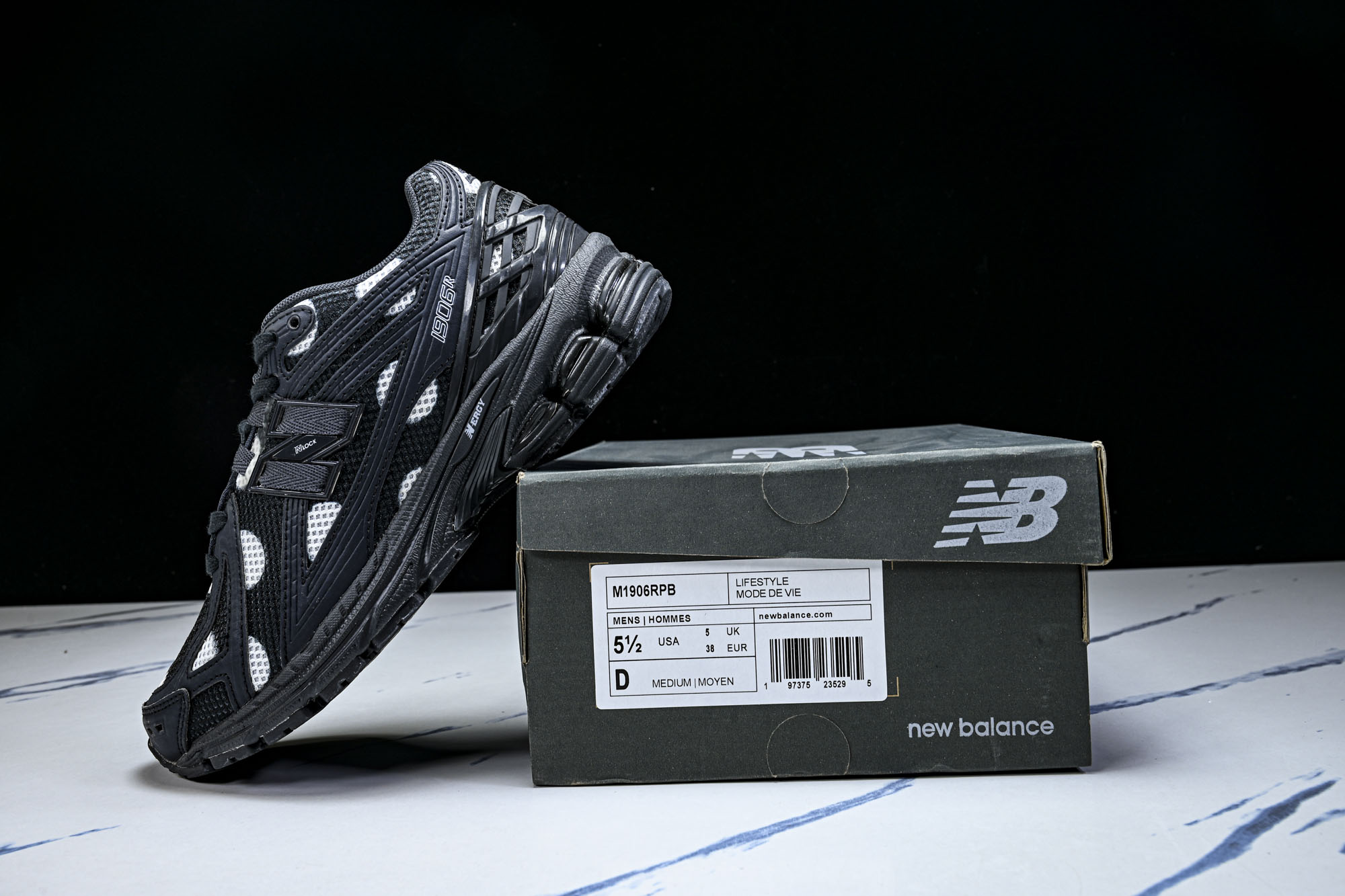 New Balance 1906系列复古老爹风休闲运动慢跑鞋M1906RPB #YZ010#鞋款灵感源自