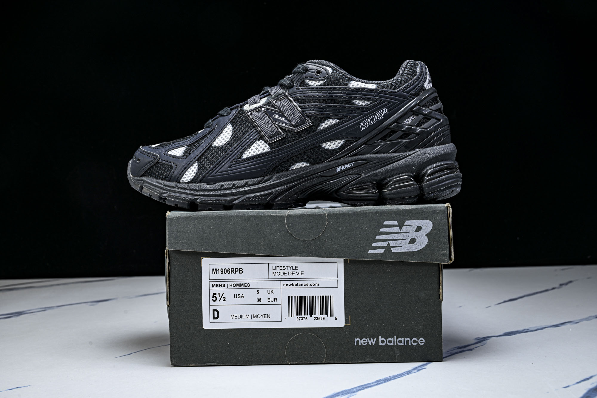 New Balance 1906系列复古老爹风休闲运动慢跑鞋M1906RPB #YZ010#鞋款灵感源自