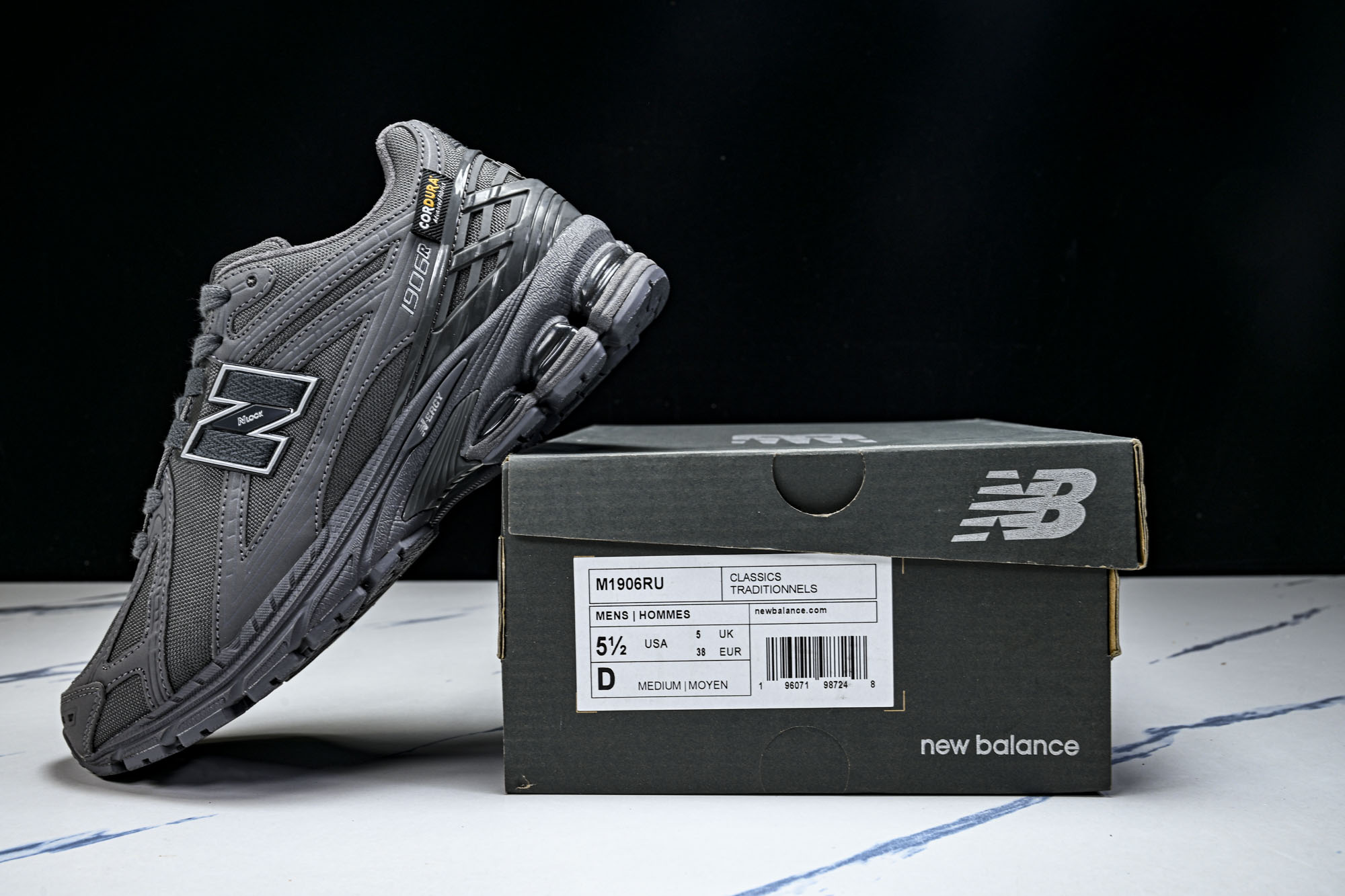 New Balance 1906系列复古老爹风休闲运动慢跑鞋M1906RU #YZ010#鞋款灵感源自设