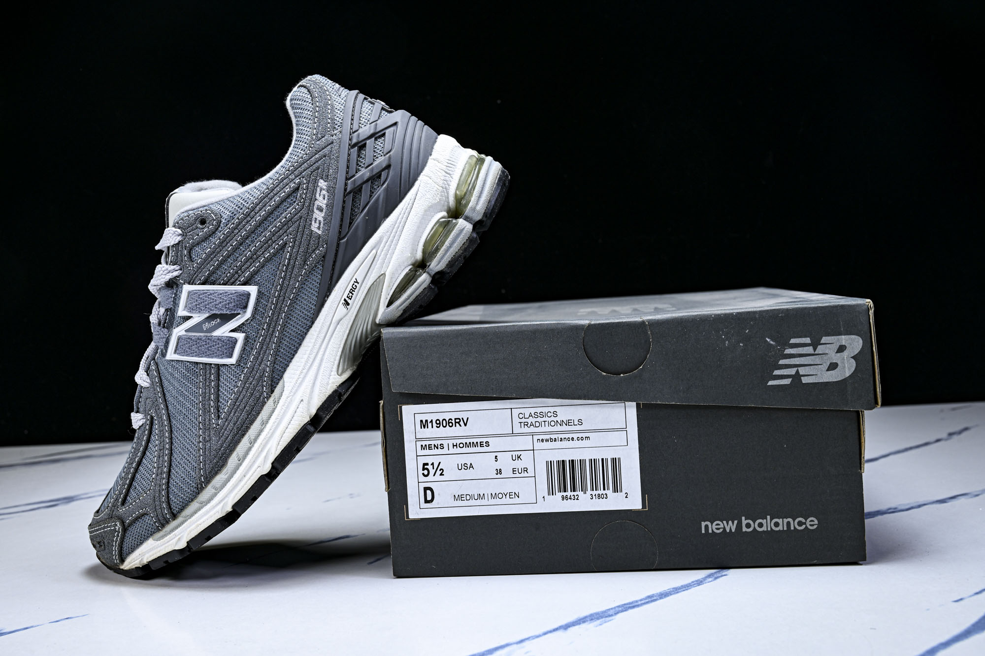 New Balance 1906系列复古老爹风休闲运动慢跑鞋M1906RV #YZ010#鞋款灵感源自设