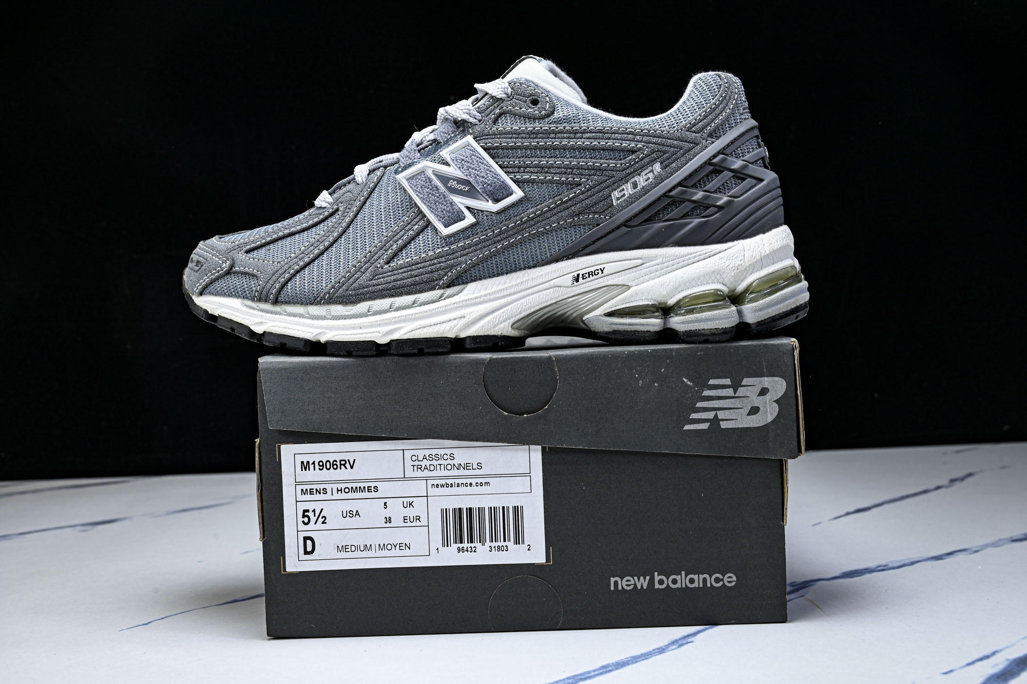 New Balance 1906系列复古老爹风休闲运动慢跑鞋M1906RV #YZ010#鞋款灵感源自设