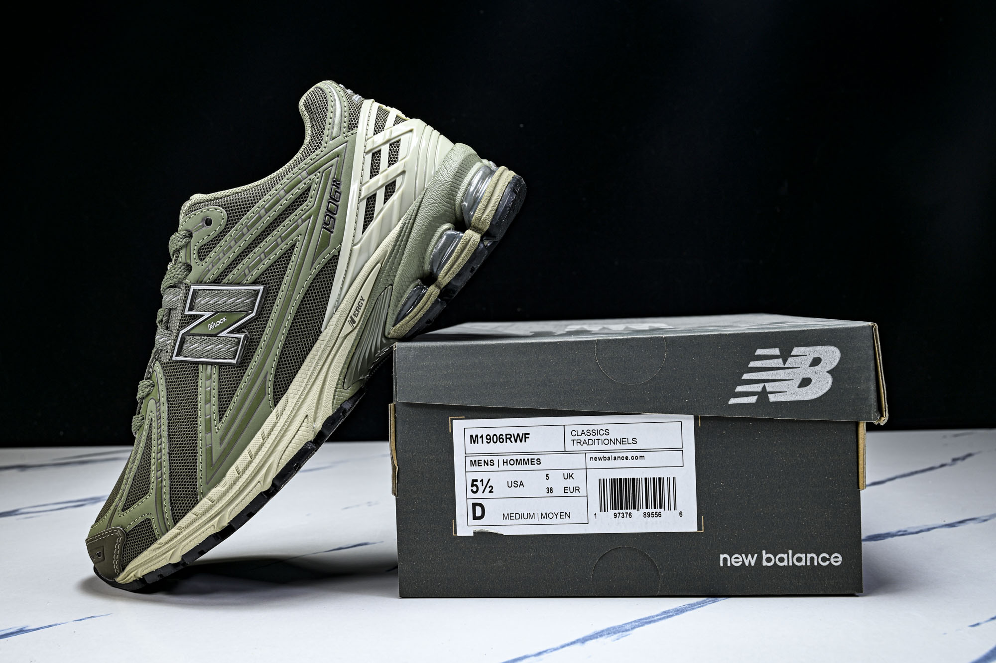 New Balance 1906系列复古老爹风休闲运动慢跑鞋M1906RWF #YZ010#鞋款灵感源自