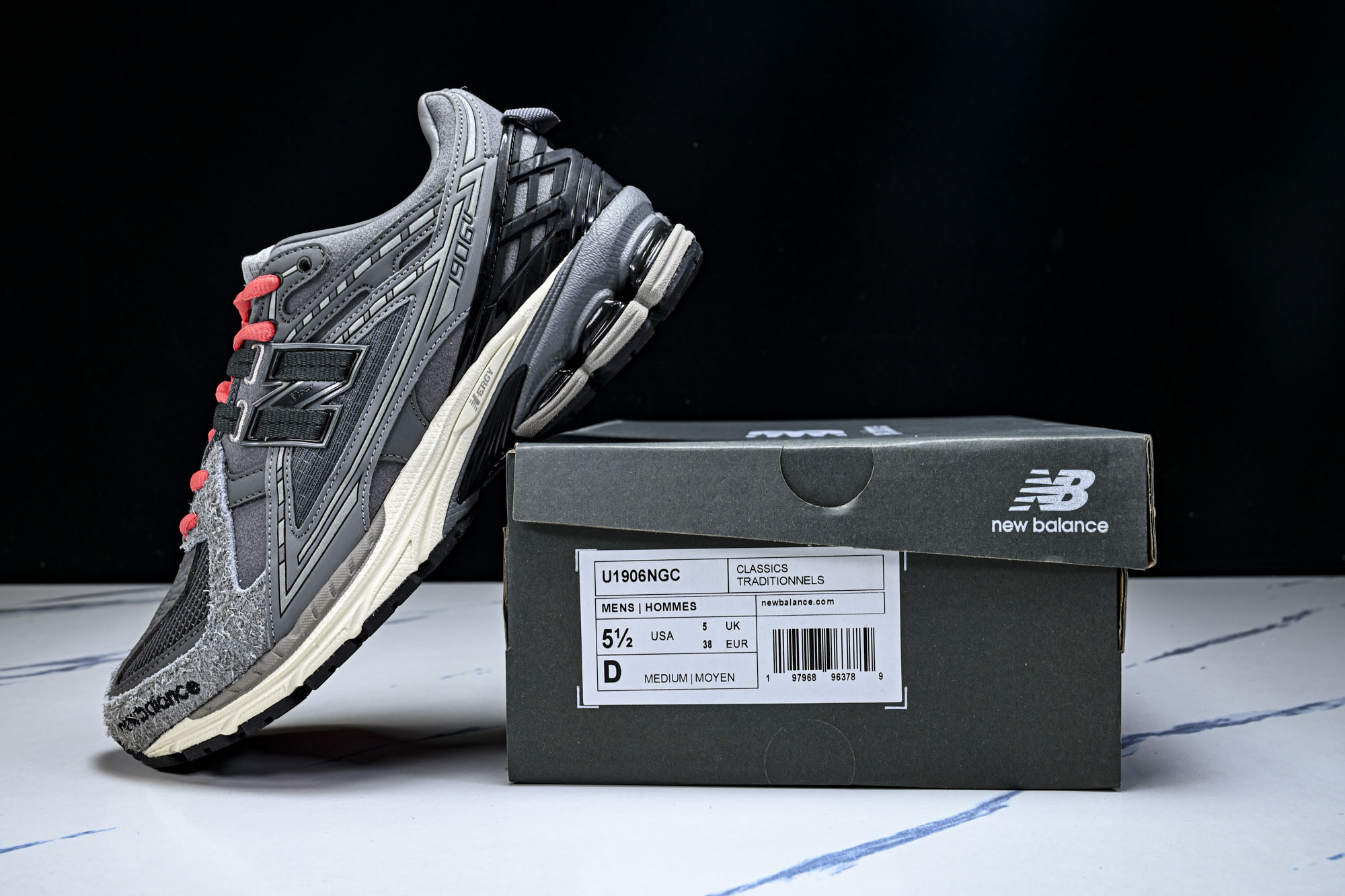 New Balance 1906系列复古老爹风休闲运动慢跑鞋U1906NGC #YZ010#鞋款灵感源自