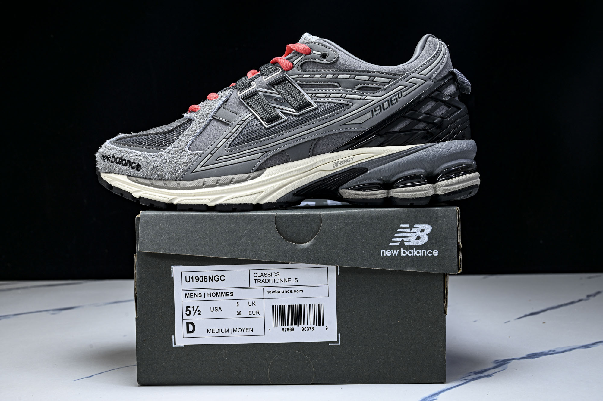New Balance 1906系列复古老爹风休闲运动慢跑鞋U1906NGC #YZ010#鞋款灵感源自