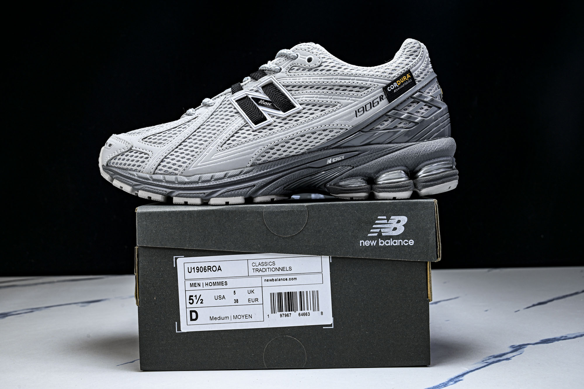 New Balance 1906系列复古老爹风休闲运动慢跑鞋U1906ROA #YZ010#鞋款灵感源自