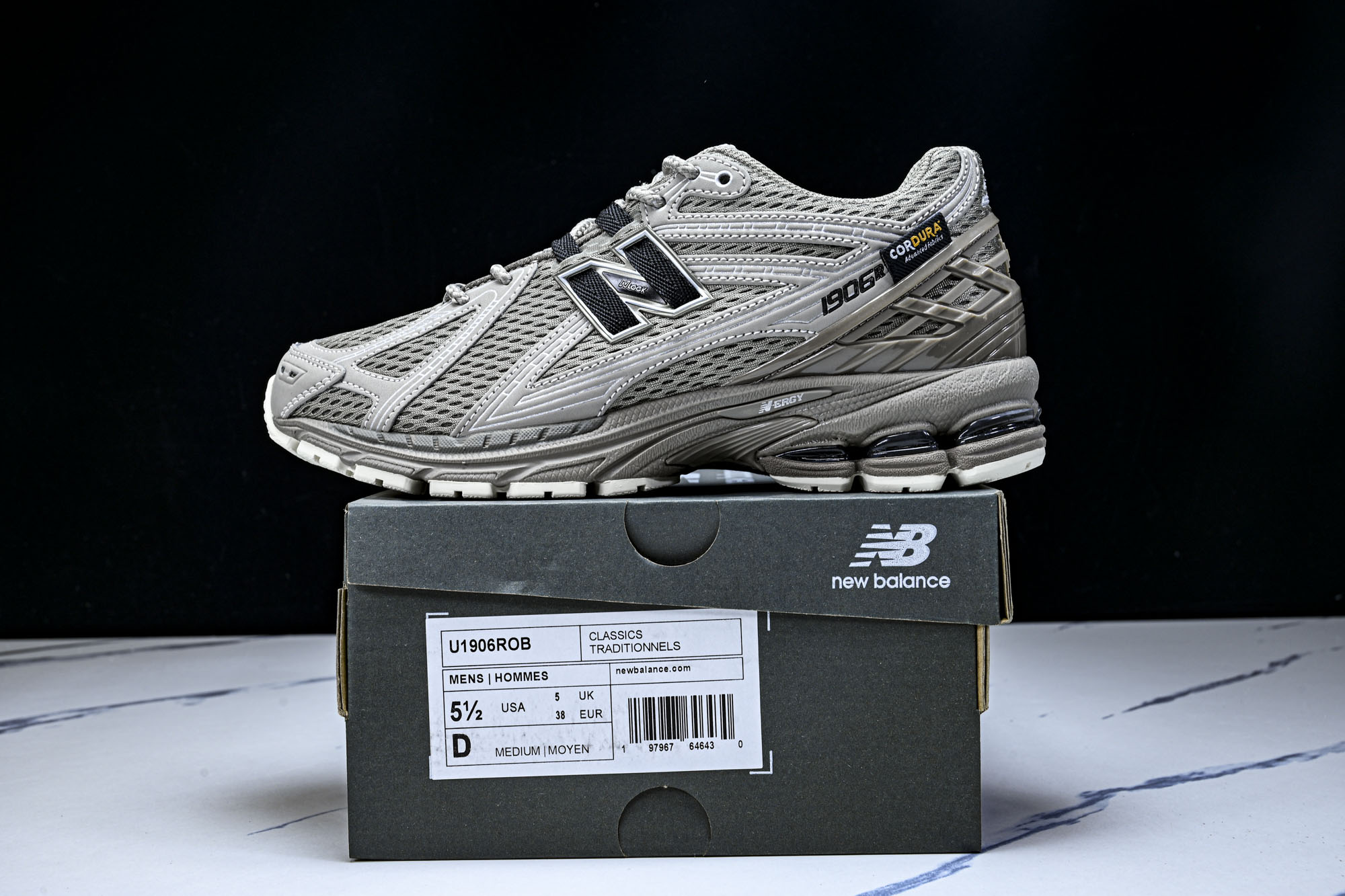 New Balance 1906系列复古老爹风休闲运动慢跑鞋U1906ROB #YZ010#鞋款灵感源自