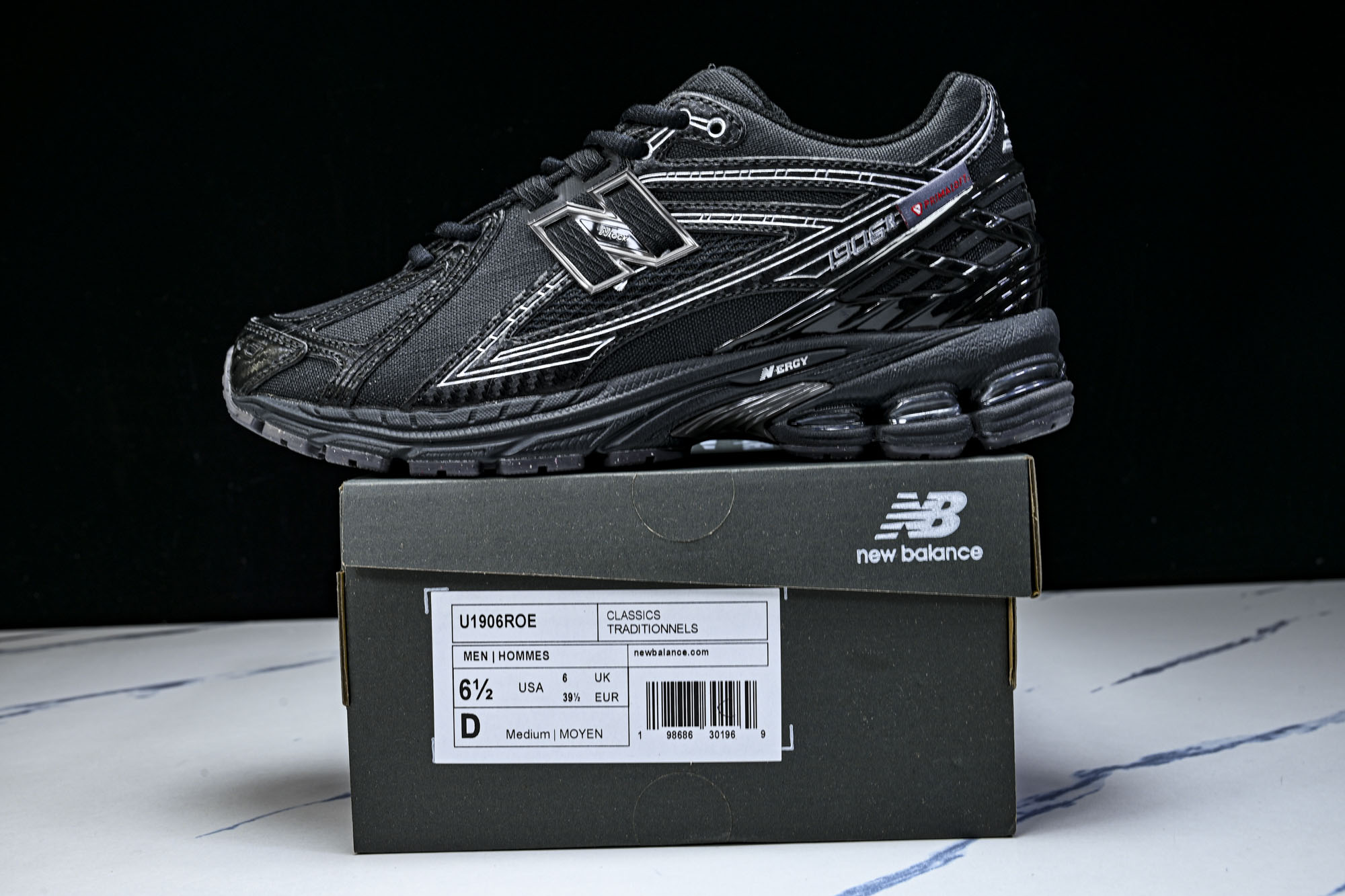 New Balance 1906系列复古老爹风休闲运动慢跑鞋U1906ROE #YZ010#鞋款灵感源自