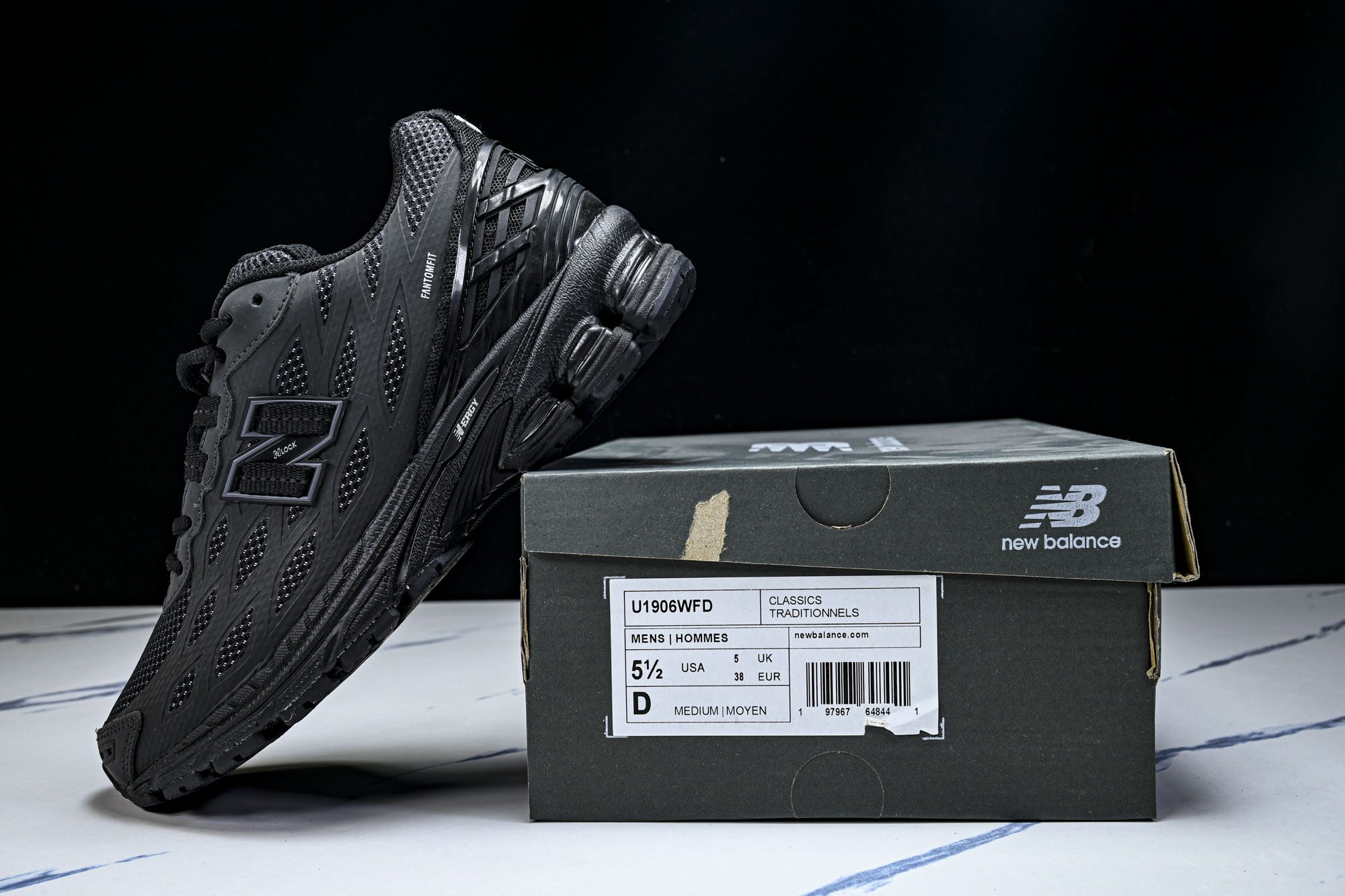 New Balance 1906系列复古老爹风休闲运动慢跑鞋U1906WFD #YZ010#鞋款灵感源自
