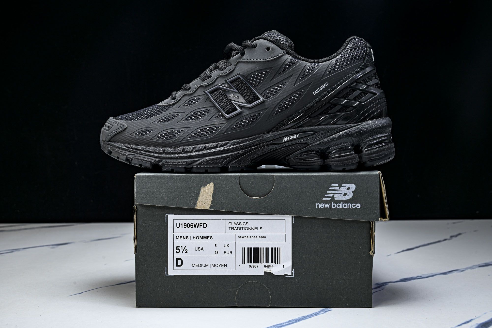 New Balance 1906系列复古老爹风休闲运动慢跑鞋U1906WFD #YZ010#鞋款灵感源自
