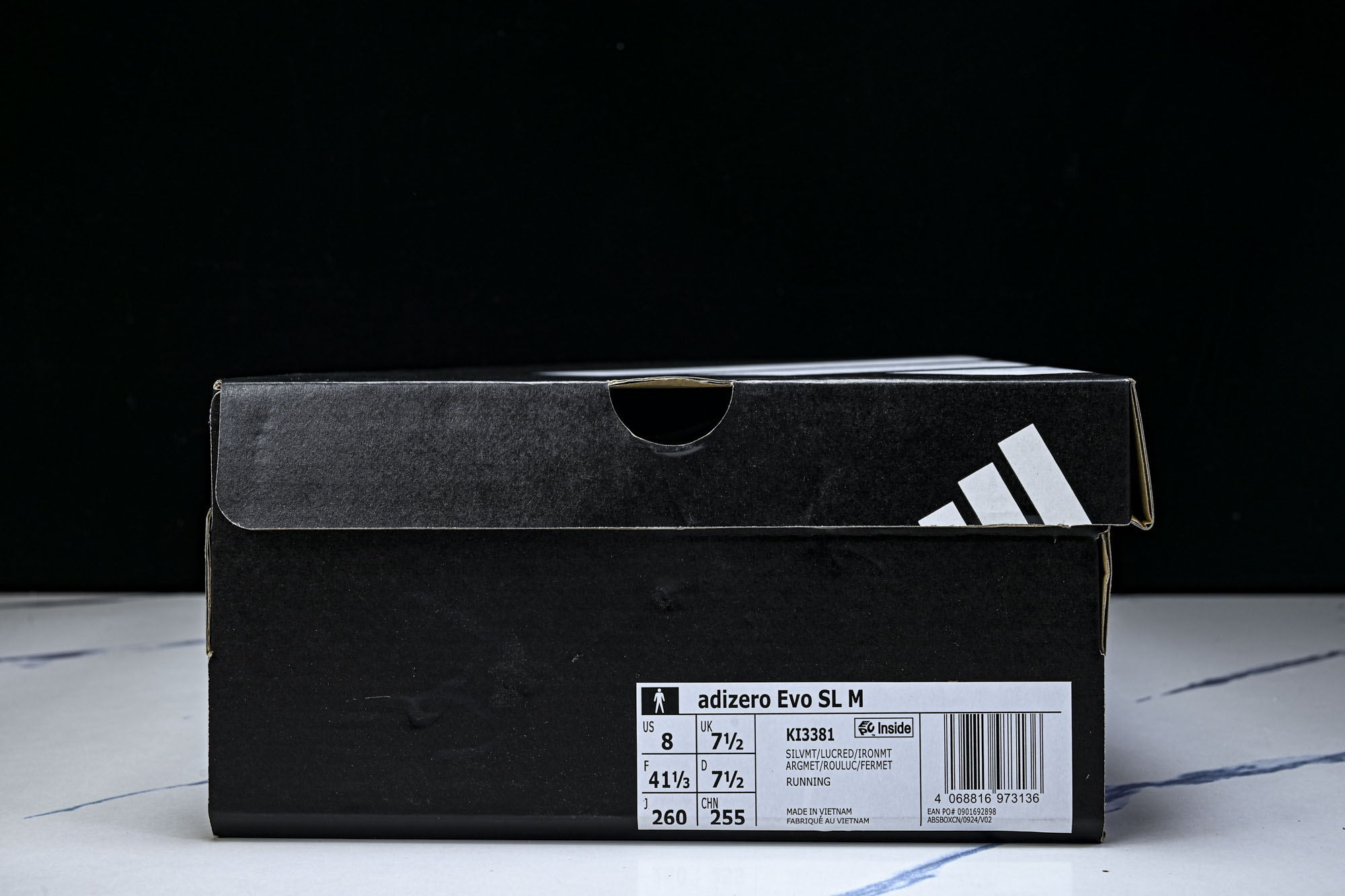 Ad Adizero Evo SL M 阿迪超轻透气缓震跑鞋 KI3381 YZ039adidas Ad