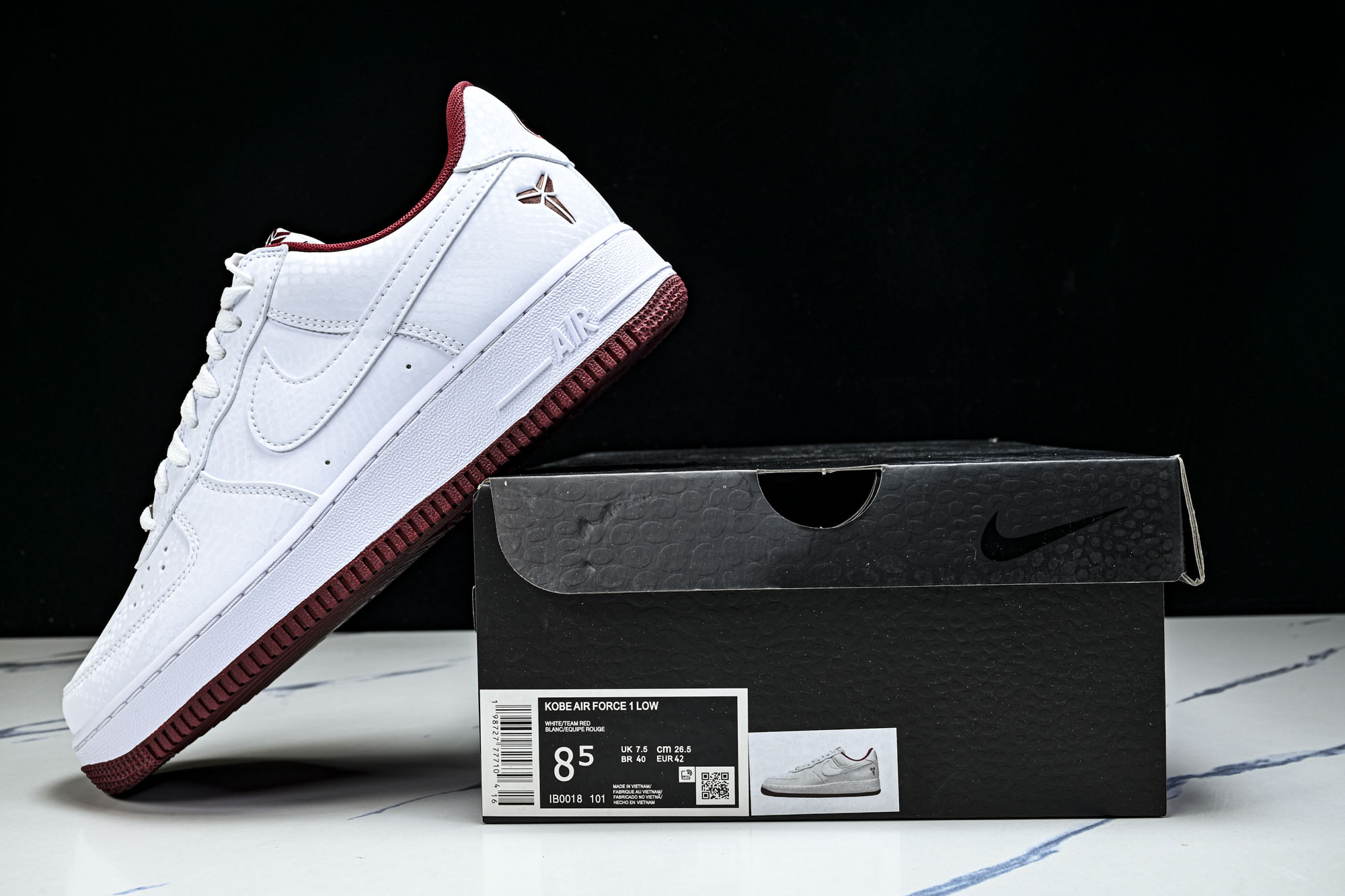 Nike Air Force 1'07 Low 科比 空军一号低帮休闲板鞋 IB0018-101空军一号