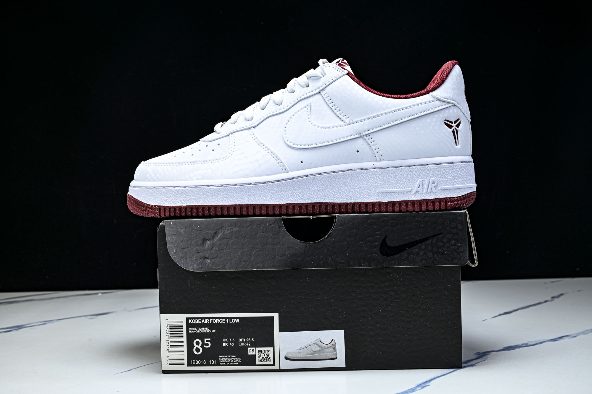 Nike Air Force 1'07 Low 科比 空军一号低帮休闲板鞋 IB0018-101空军一号