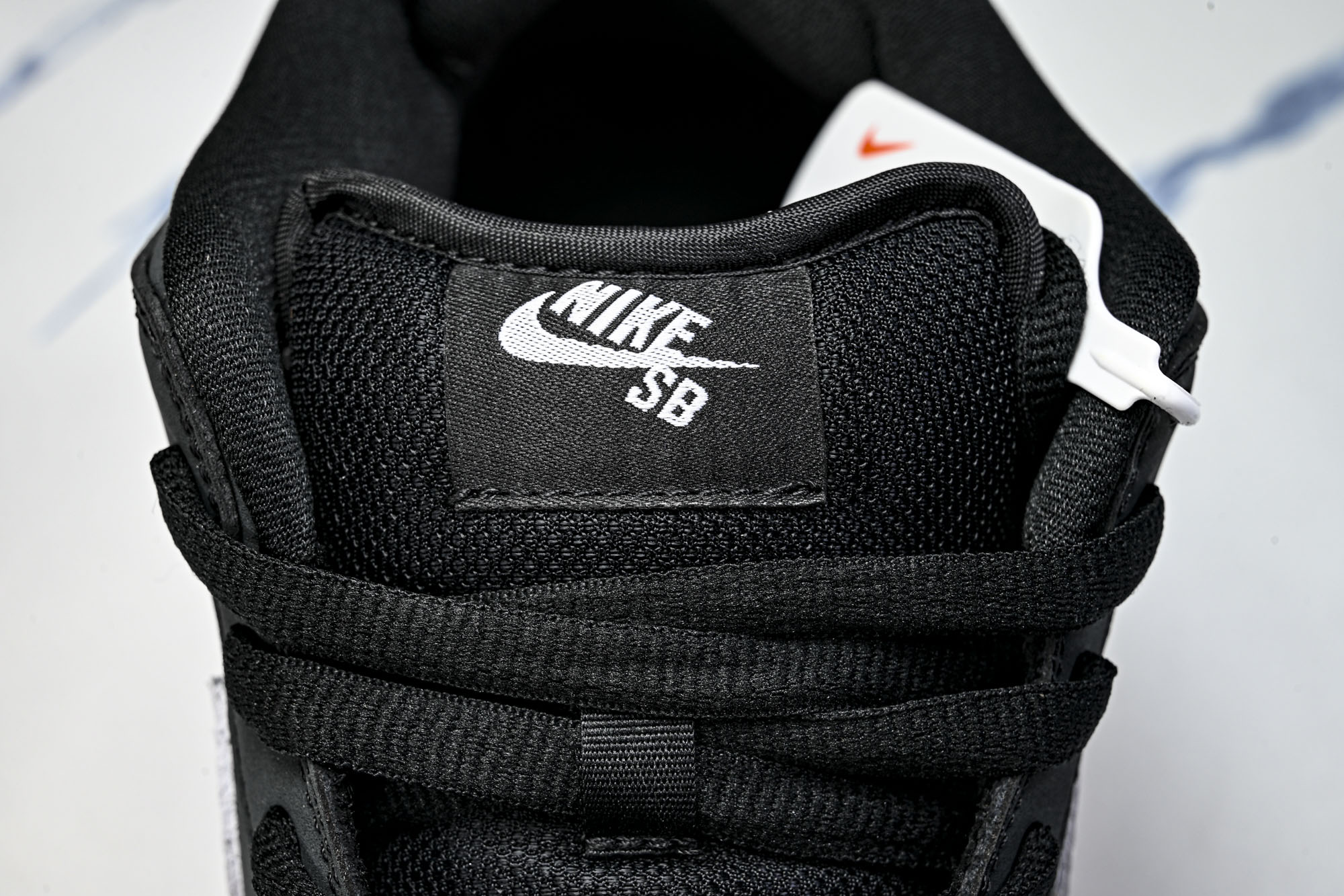 Nk SB Dunk Low Pro ISO 生胶黑白色 扣篮系列复古低帮休闲运动滑板鞋 CD2563-