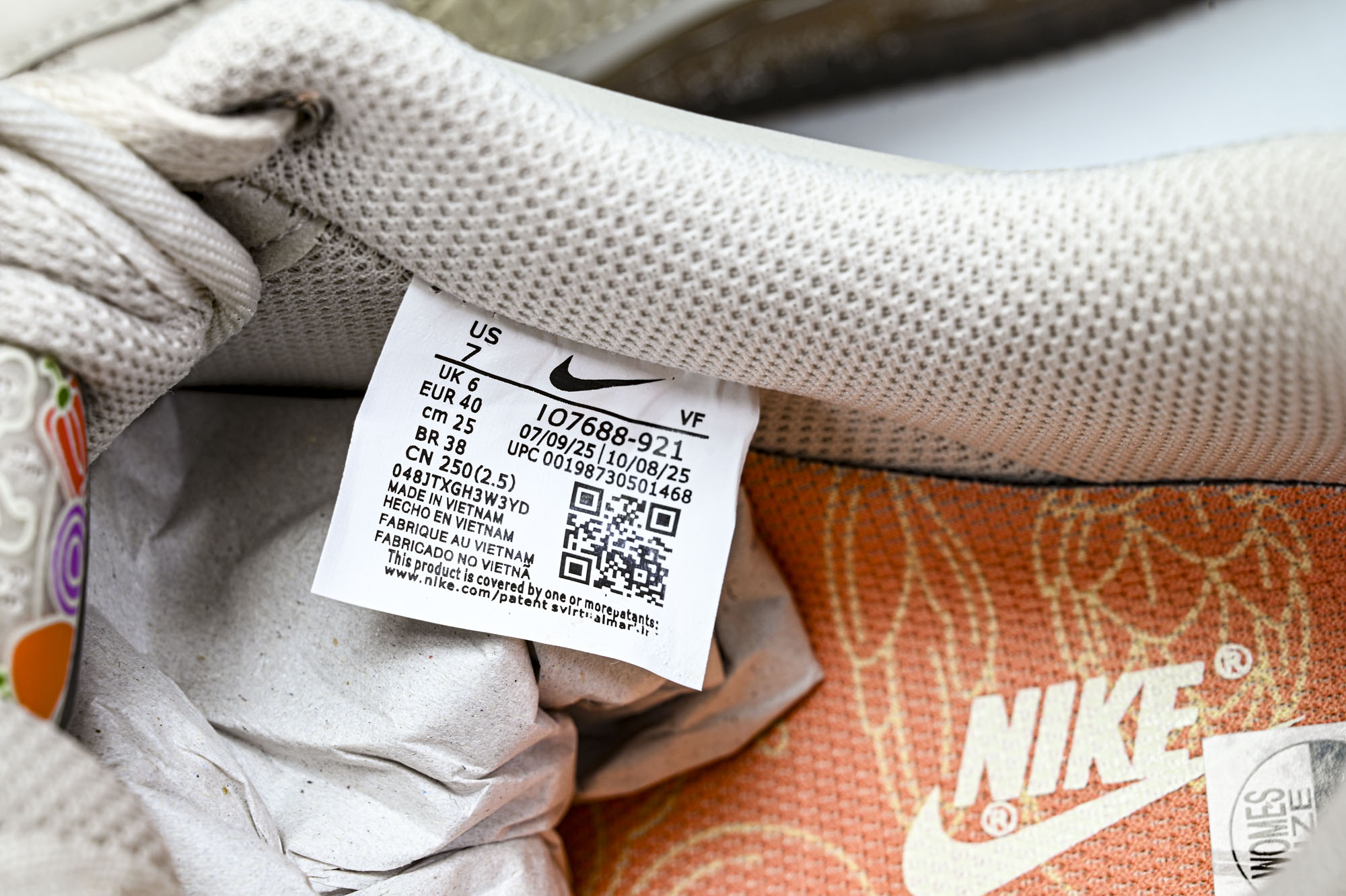 Nike Air Force 1'07 Low 厨房主义 空军一号低帮休闲板鞋 IO7688-921空军
