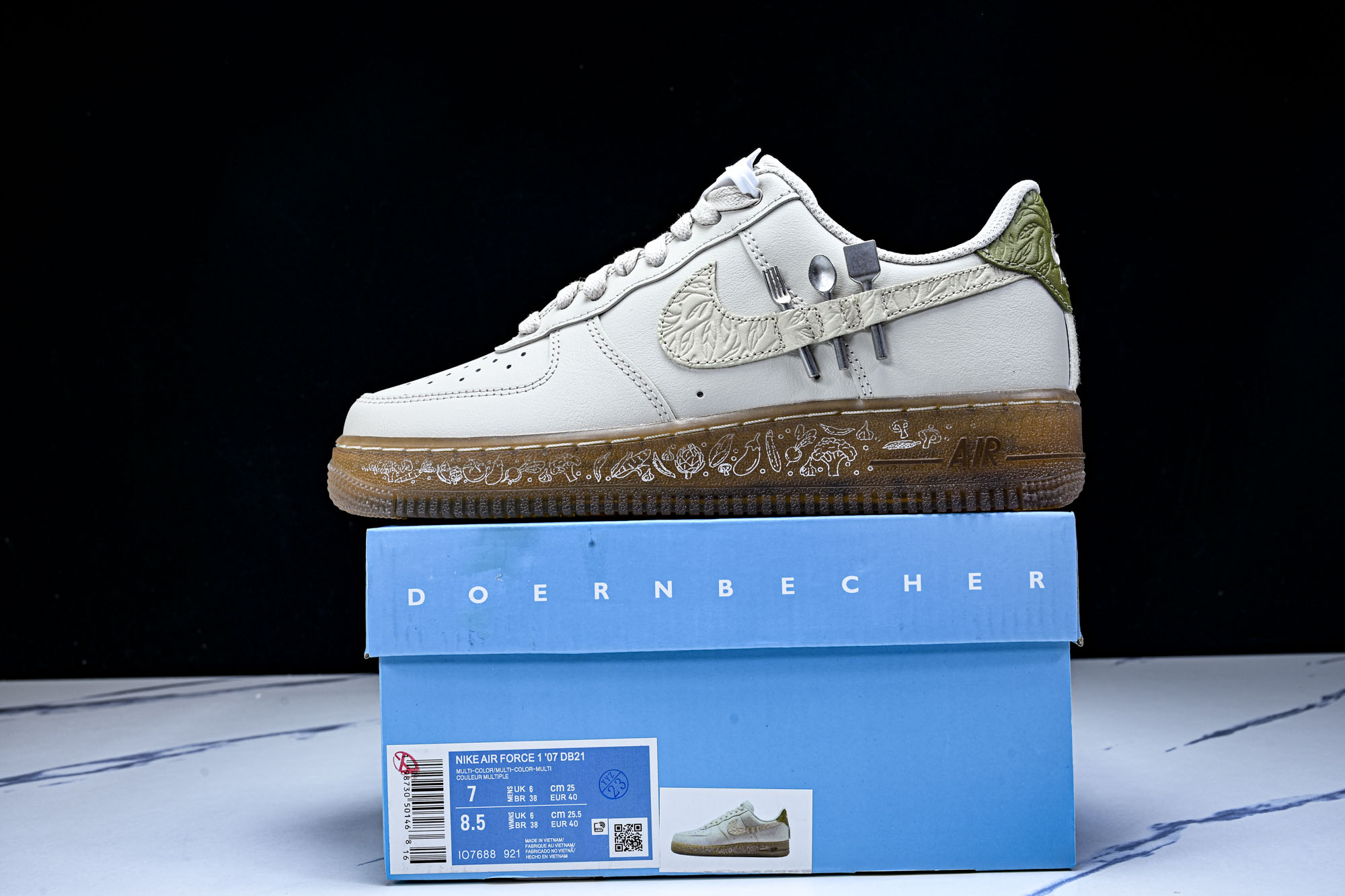 Nike Air Force 1'07 Low 厨房主义 空军一号低帮休闲板鞋 IO7688-921空军