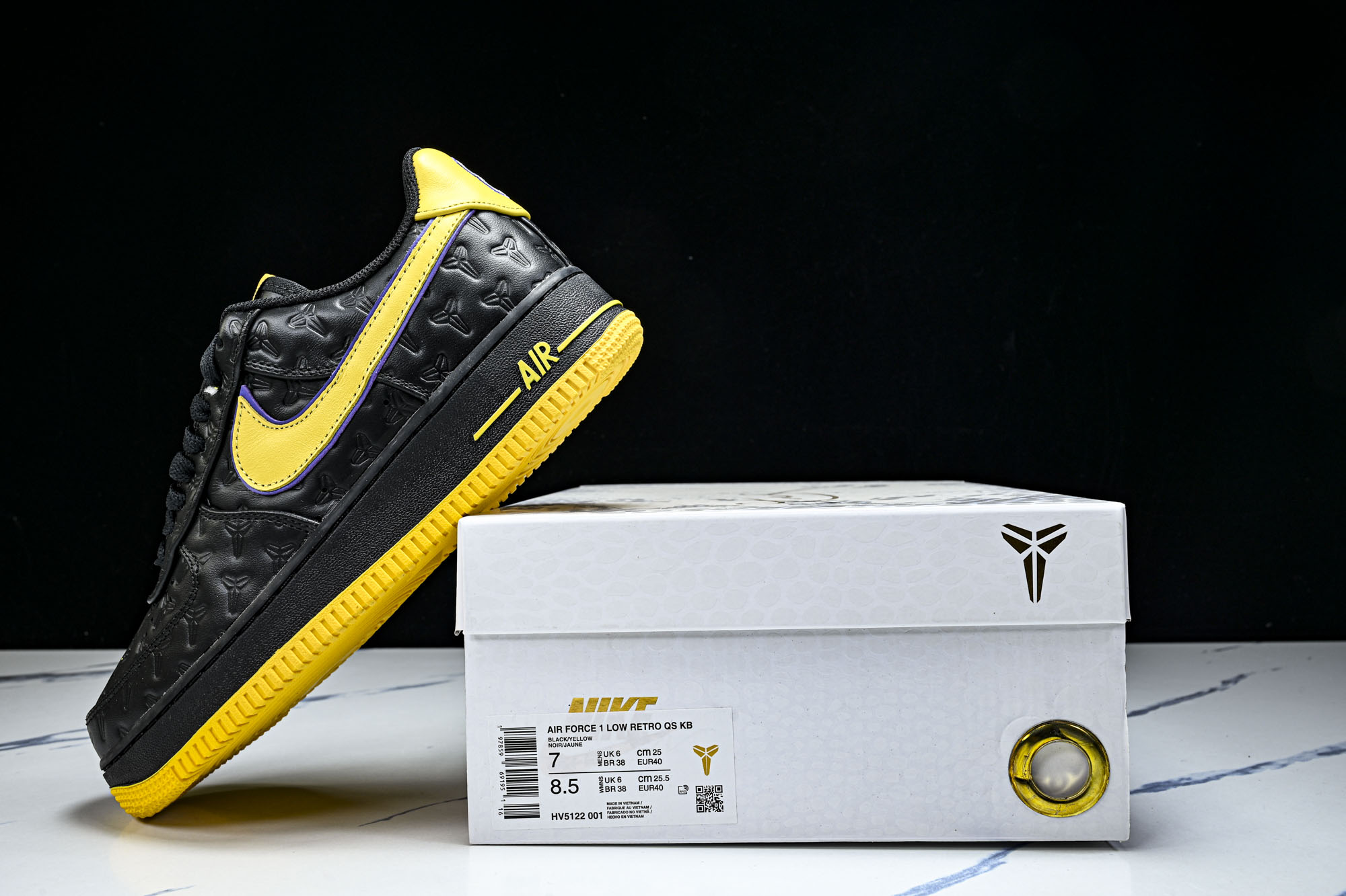 Nk Air Force 1'07 Low 科比  空军一号低帮休闲板鞋 HV5122-001 YZ00