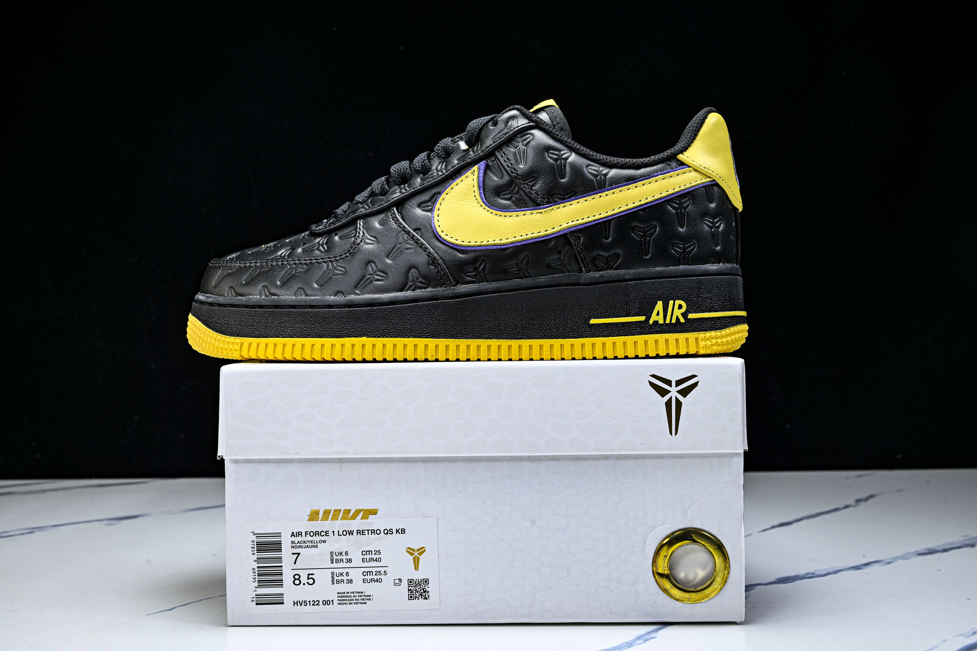 Nk Air Force 1'07 Low 科比  空军一号低帮休闲板鞋 HV5122-001 YZ00