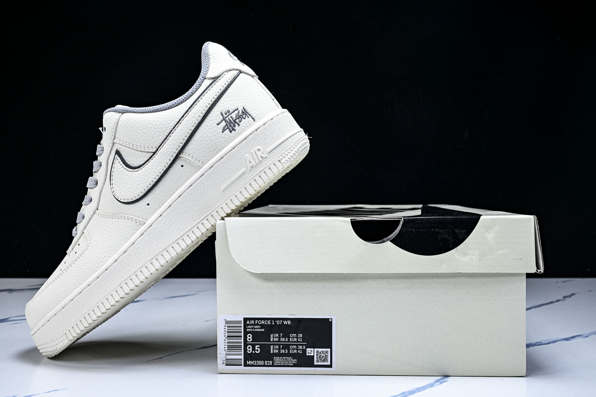 Nike Air Force 1'07 Low 联名款 空军一号低帮休闲板鞋 MM3399-828空军一