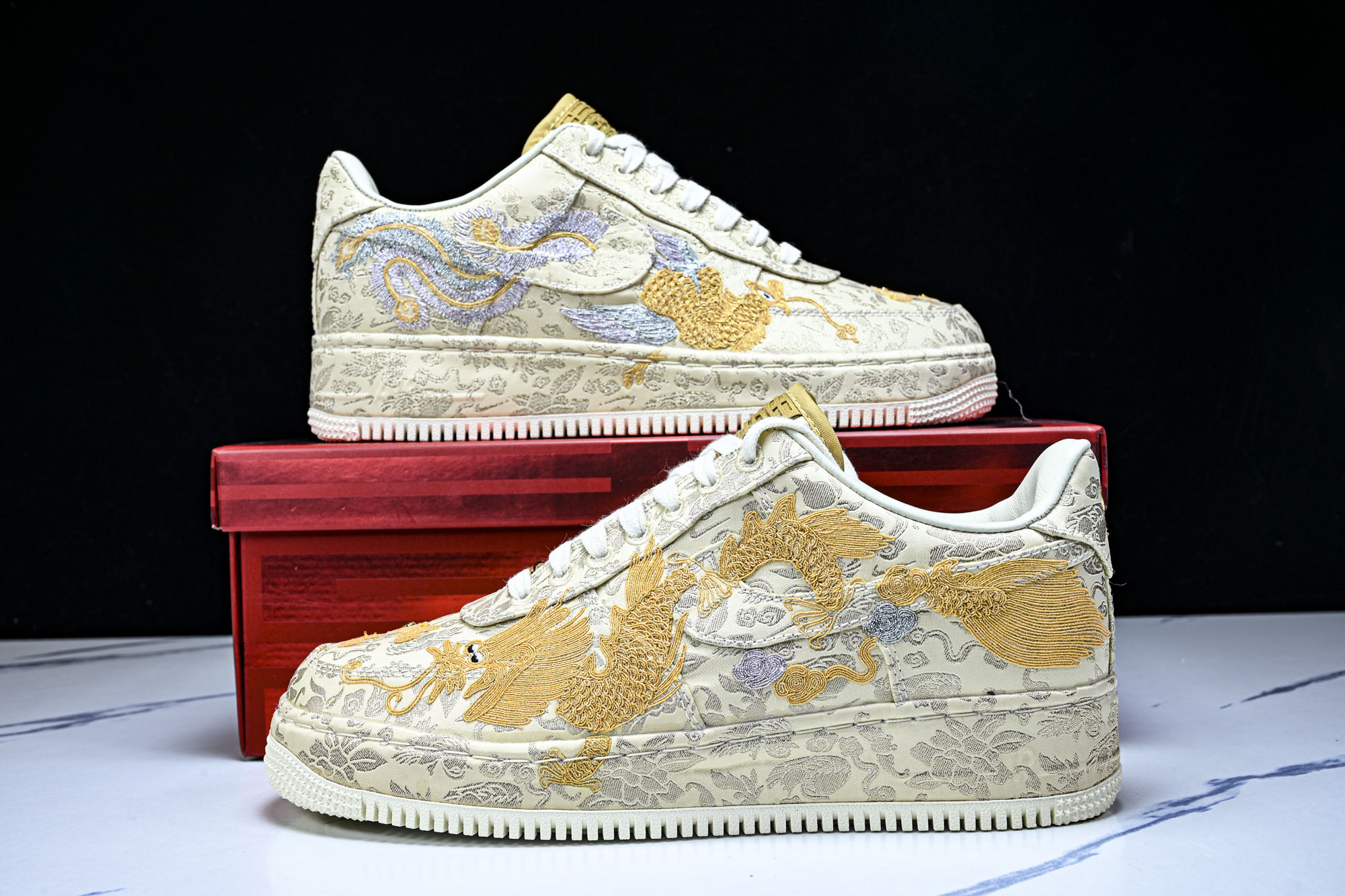 Nk Air Force 1'07 Low 龙凤呈祥 龙年限定 空军一号低帮休闲板鞋 HJ4285-77