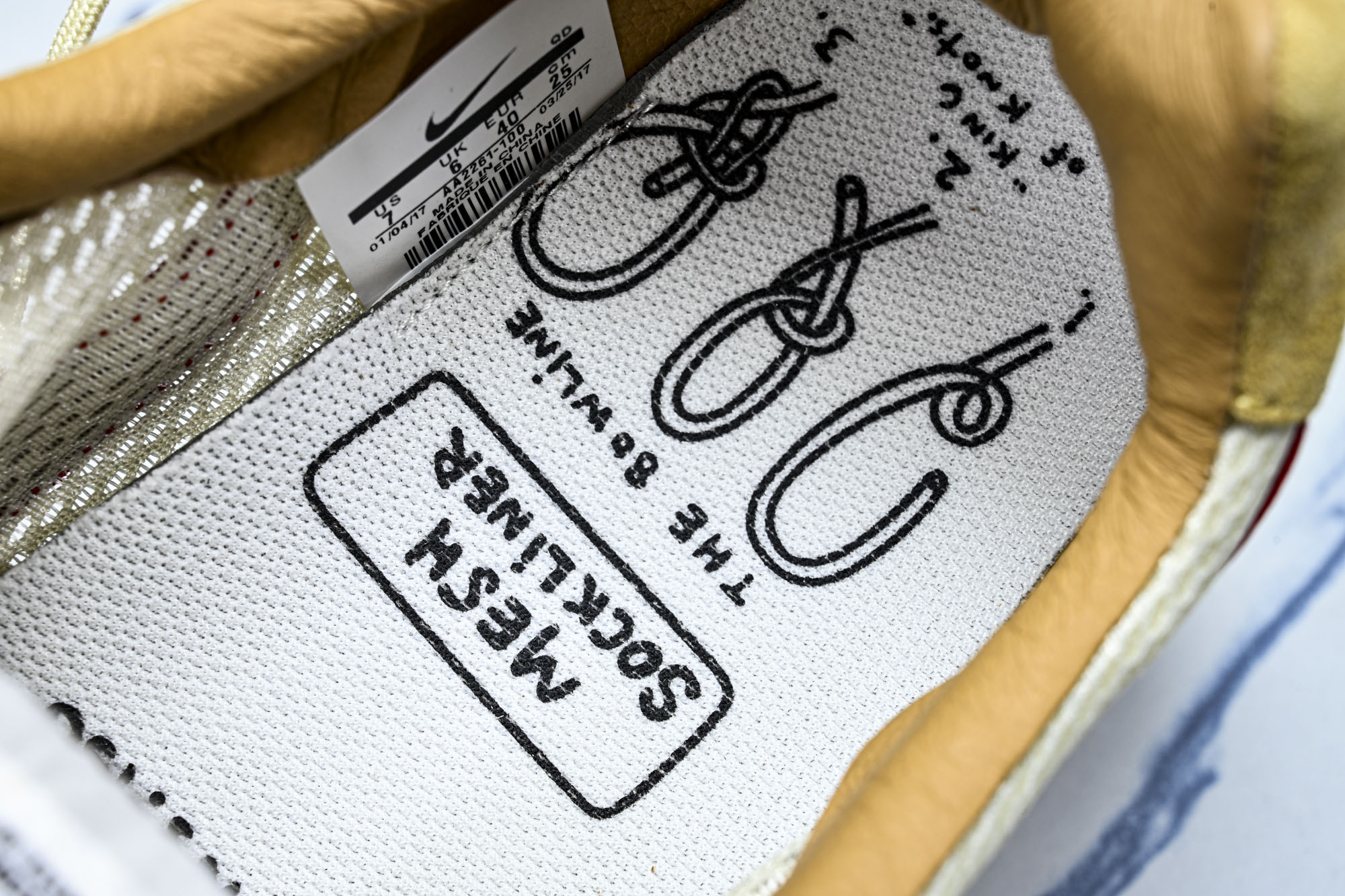Tom Sachs x Nike Mars Yard 2.0 宇航员 AA2261-100 YZ0053