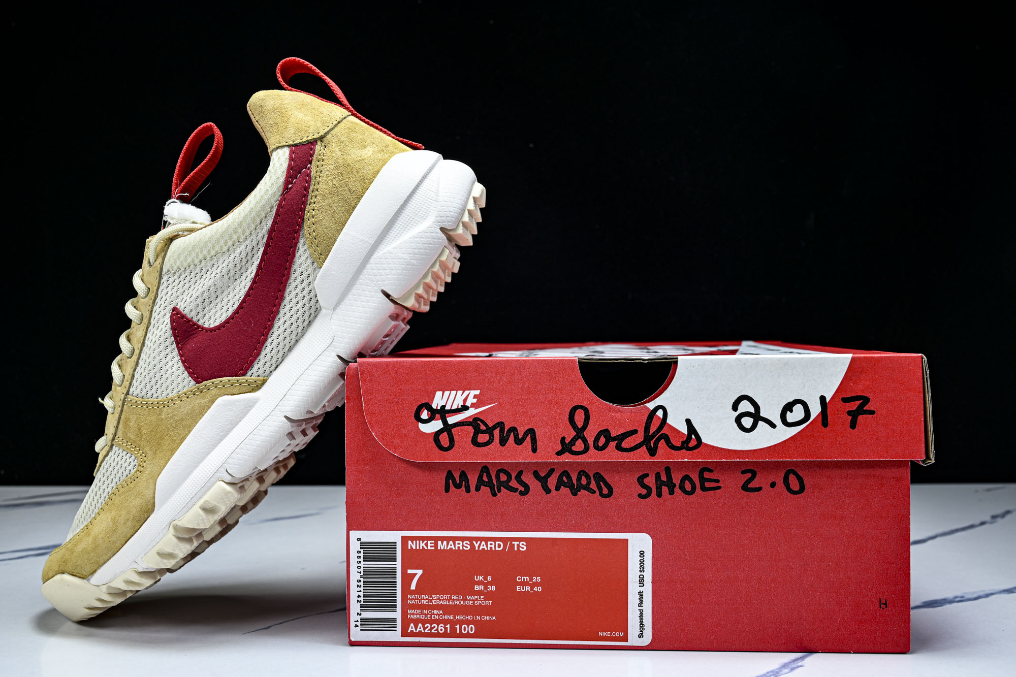 Tom Sachs x Nike Mars Yard 2.0 宇航员 AA2261-100 YZ0053