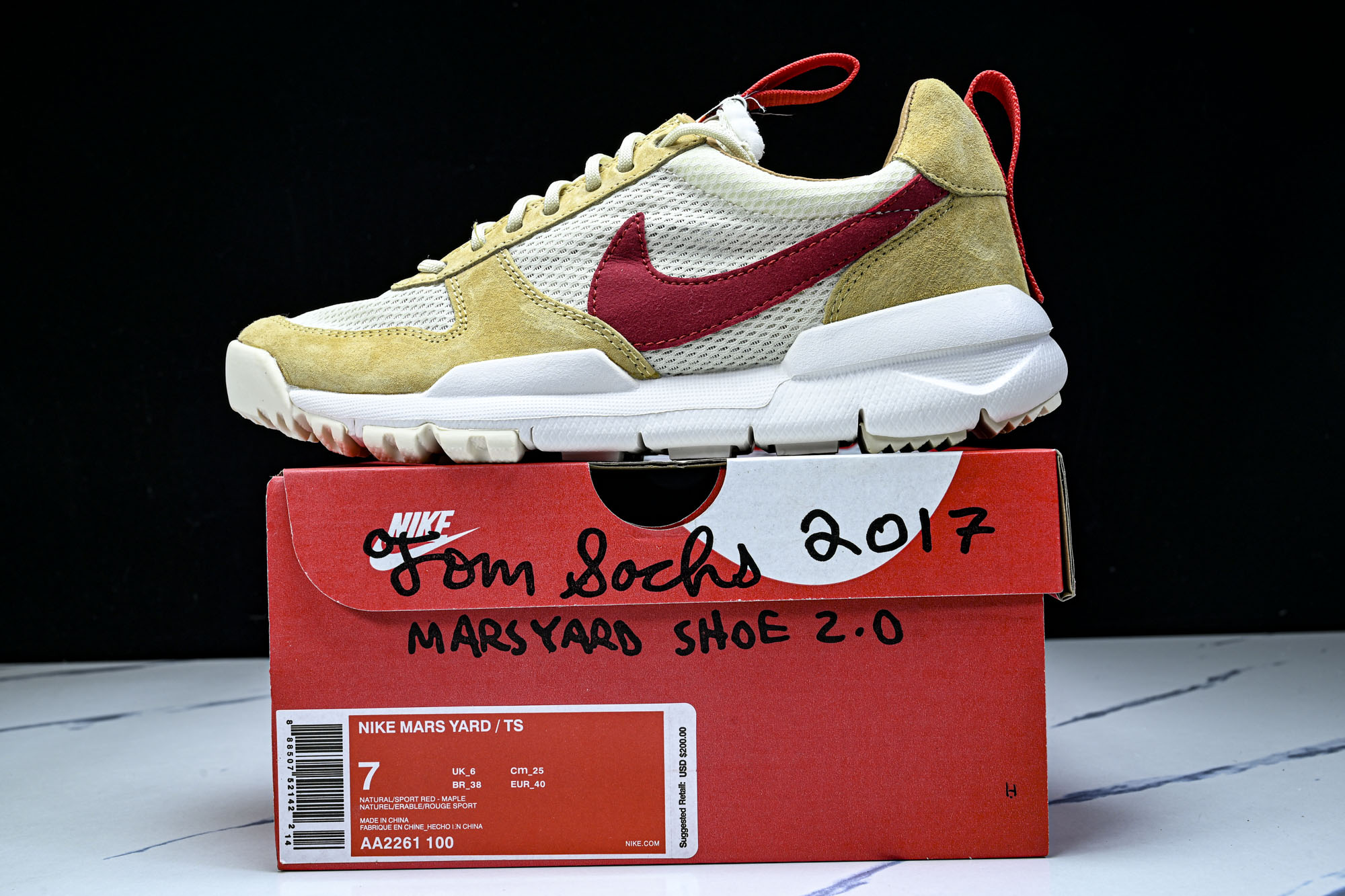 Tom Sachs x Nike Mars Yard 2.0 宇航员 AA2261-100 YZ0053