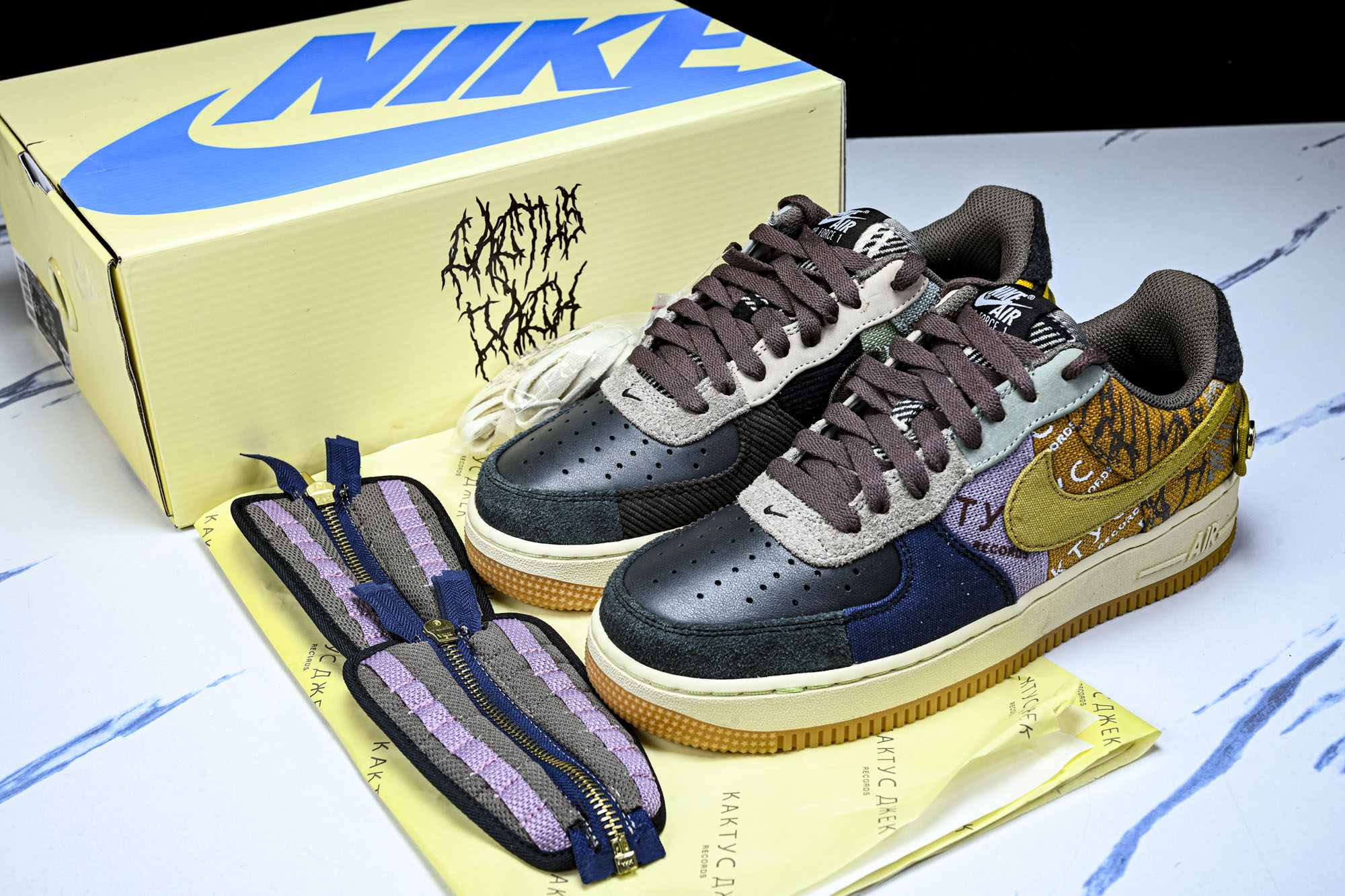 Travis Scott x Nk Air Force 1 Low 空军联名款休闲板鞋 CN2405-9