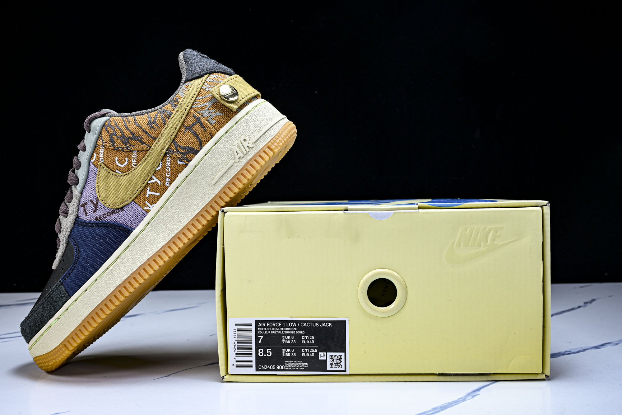 Travis Scott x Nk Air Force 1 Low 空军联名款休闲板鞋 CN2405-9