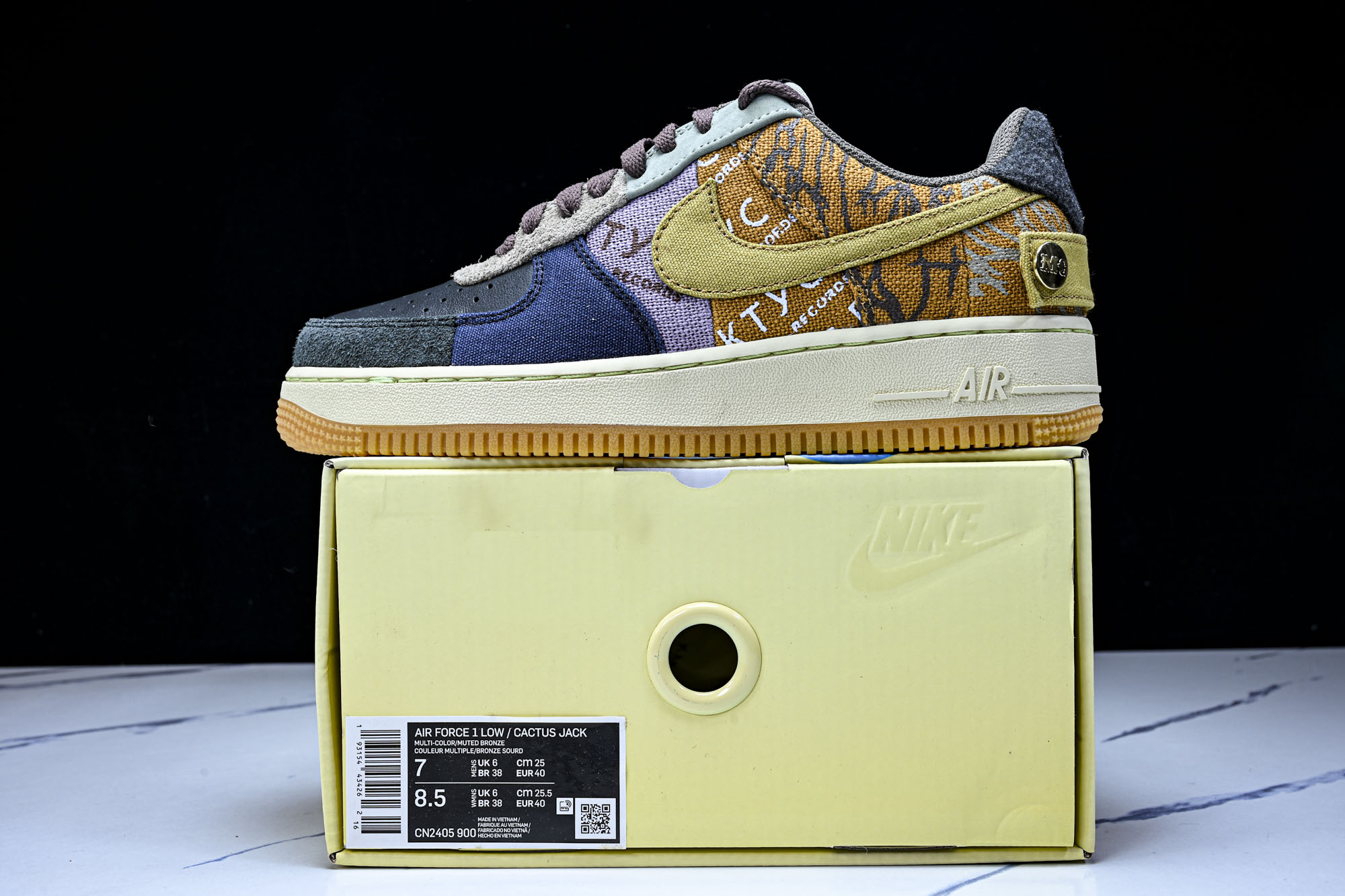 Travis Scott x Nk Air Force 1 Low 空军联名款休闲板鞋 CN2405-9