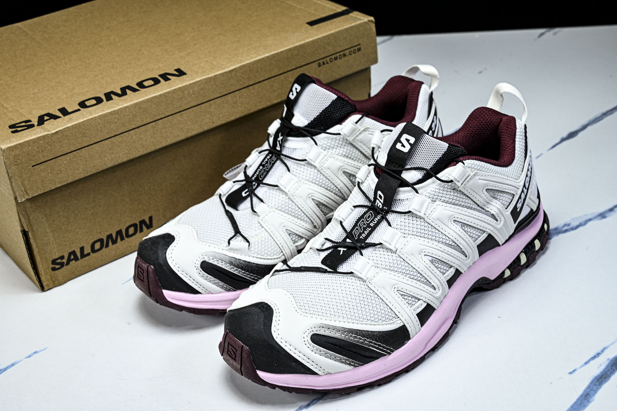 Salomon XA PRO 3D 萨洛蒙户外越野跑鞋 -20 YZ020鞋面采用SENSIFIT贴合技
